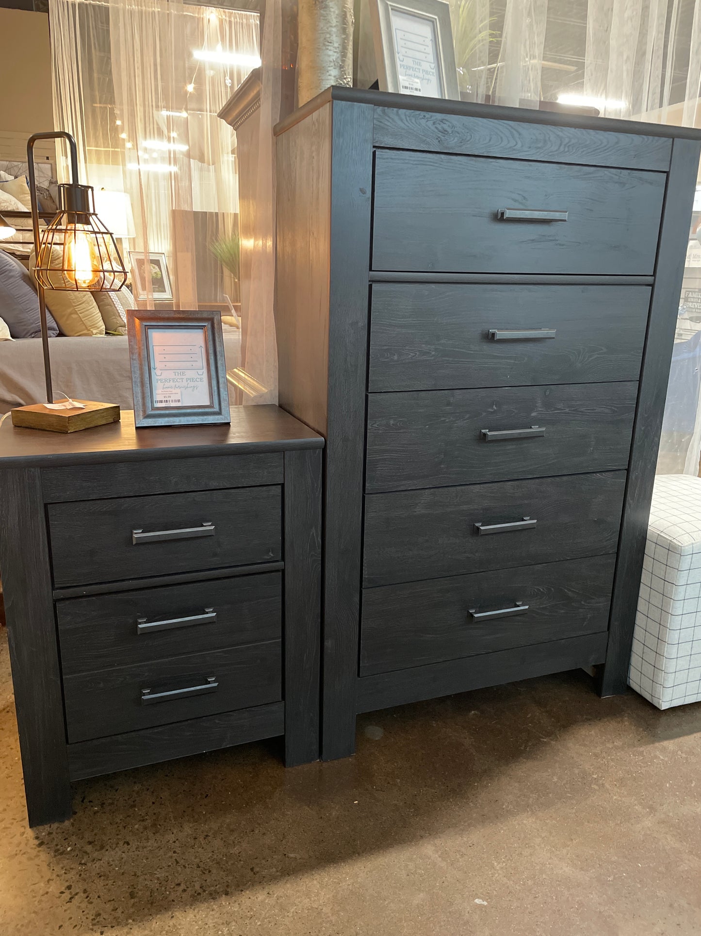 Tall Chest and Nightstand-MODEL HOME