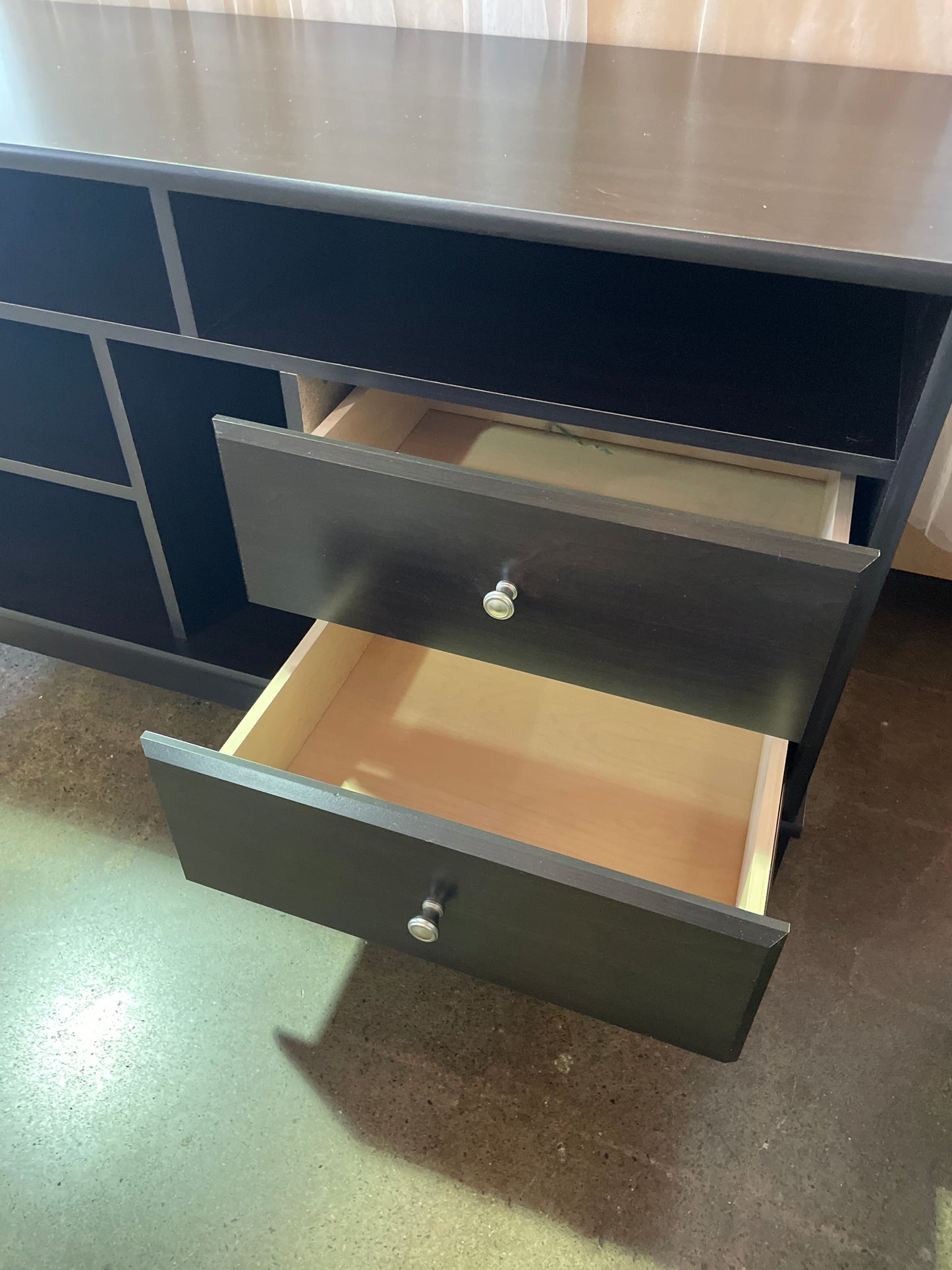 Black TV/ Media Stand