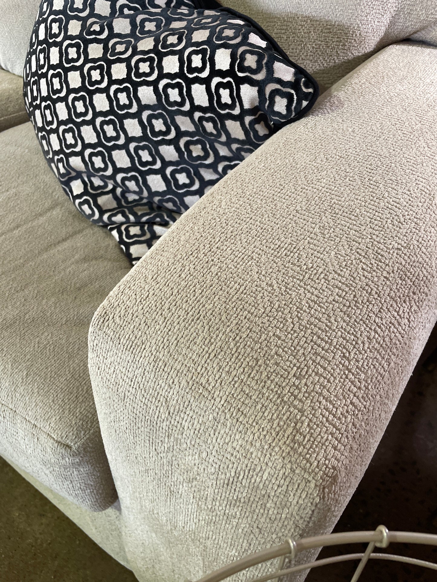 Ashley Tan Sofa w/Chaise