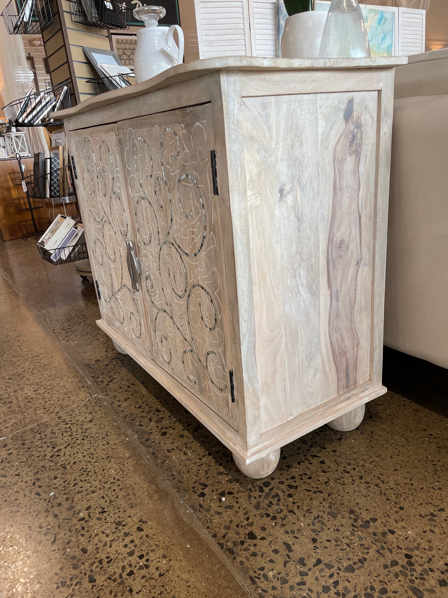 Swirl Accent Cabinet