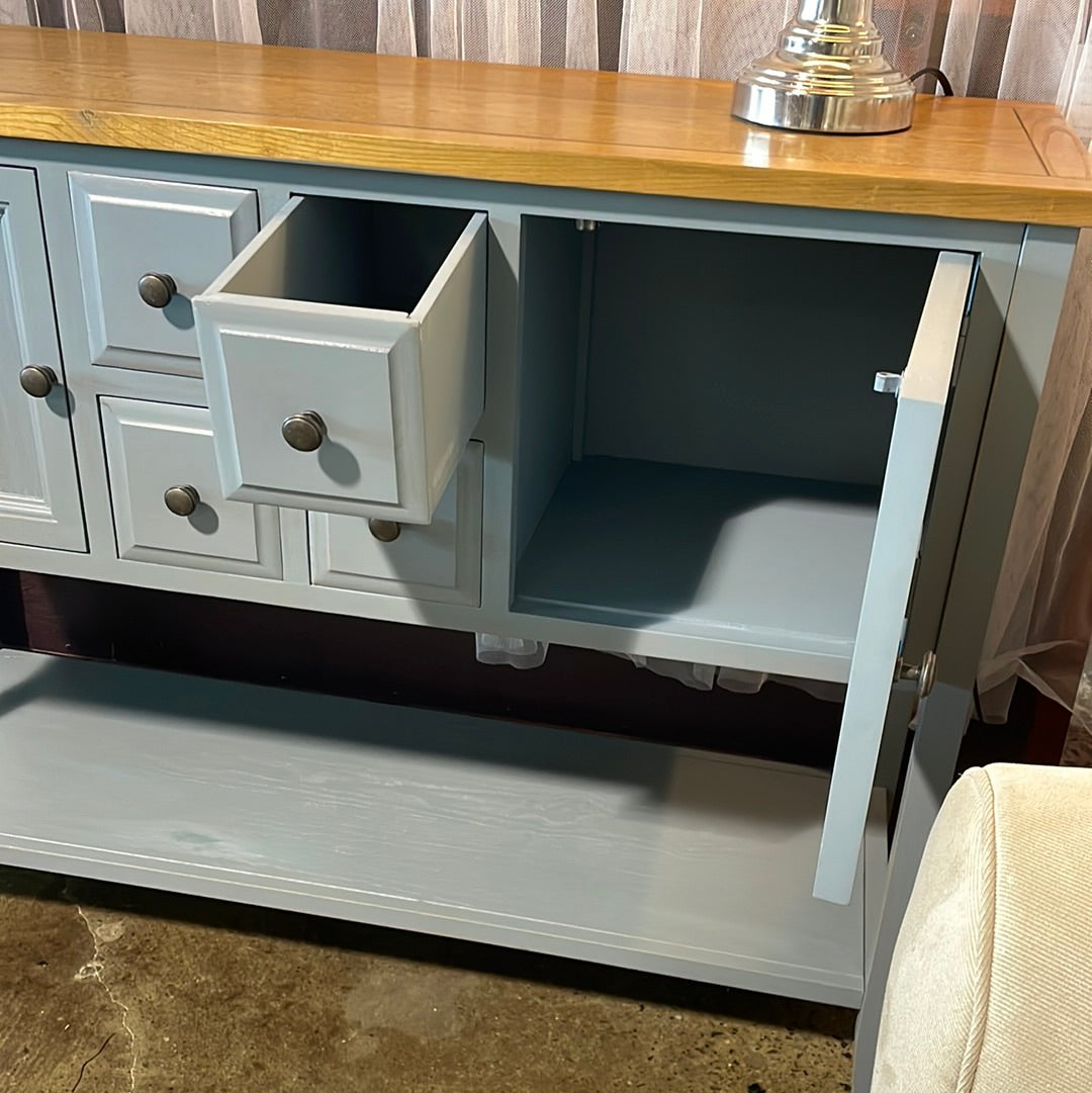 Blue/Grey Sideboard