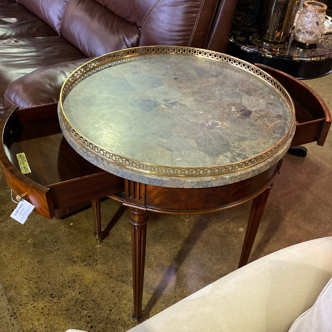 Maitland Smith Marble Top Side Table