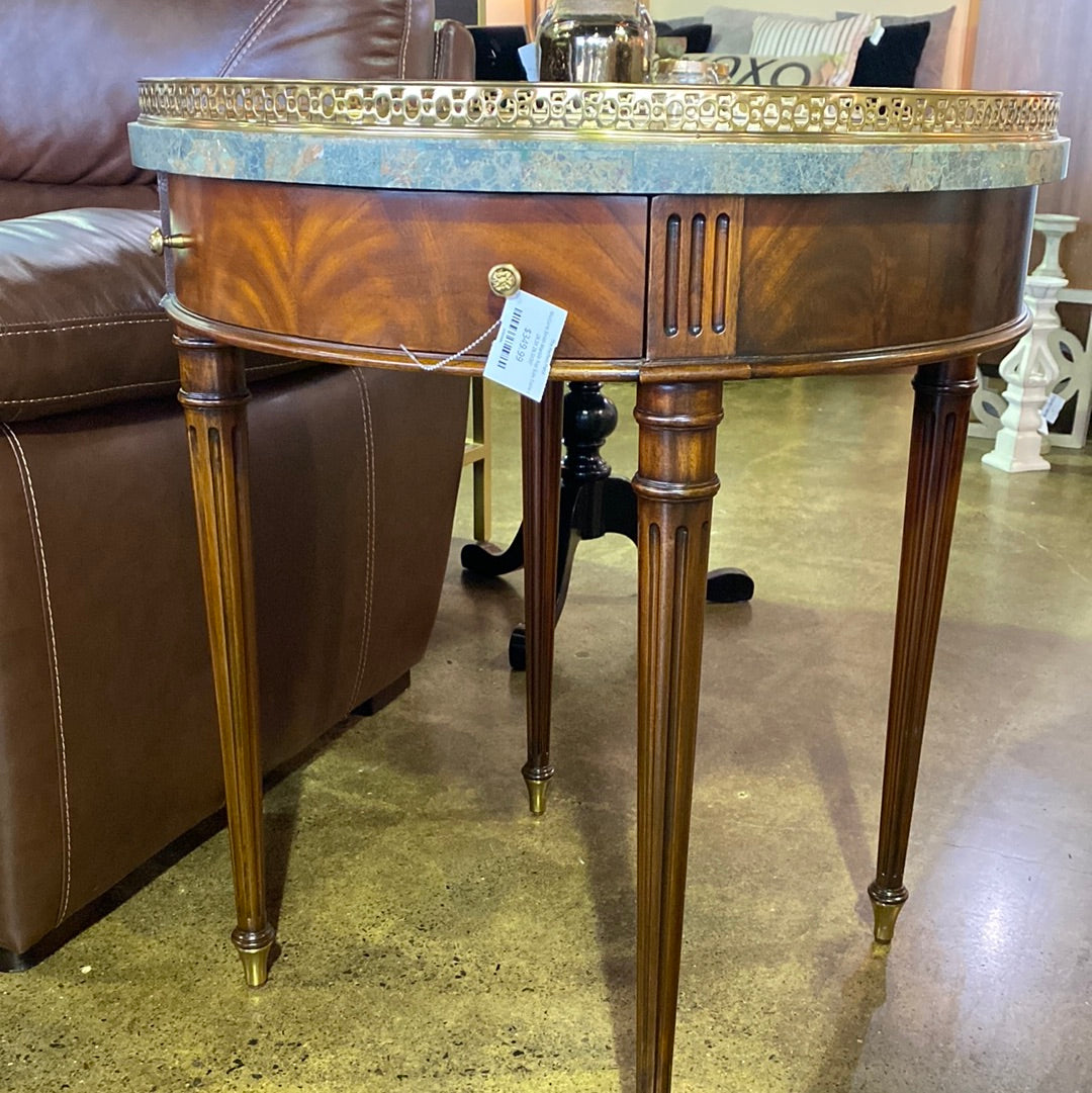 Maitland Smith Marble Top Side Table