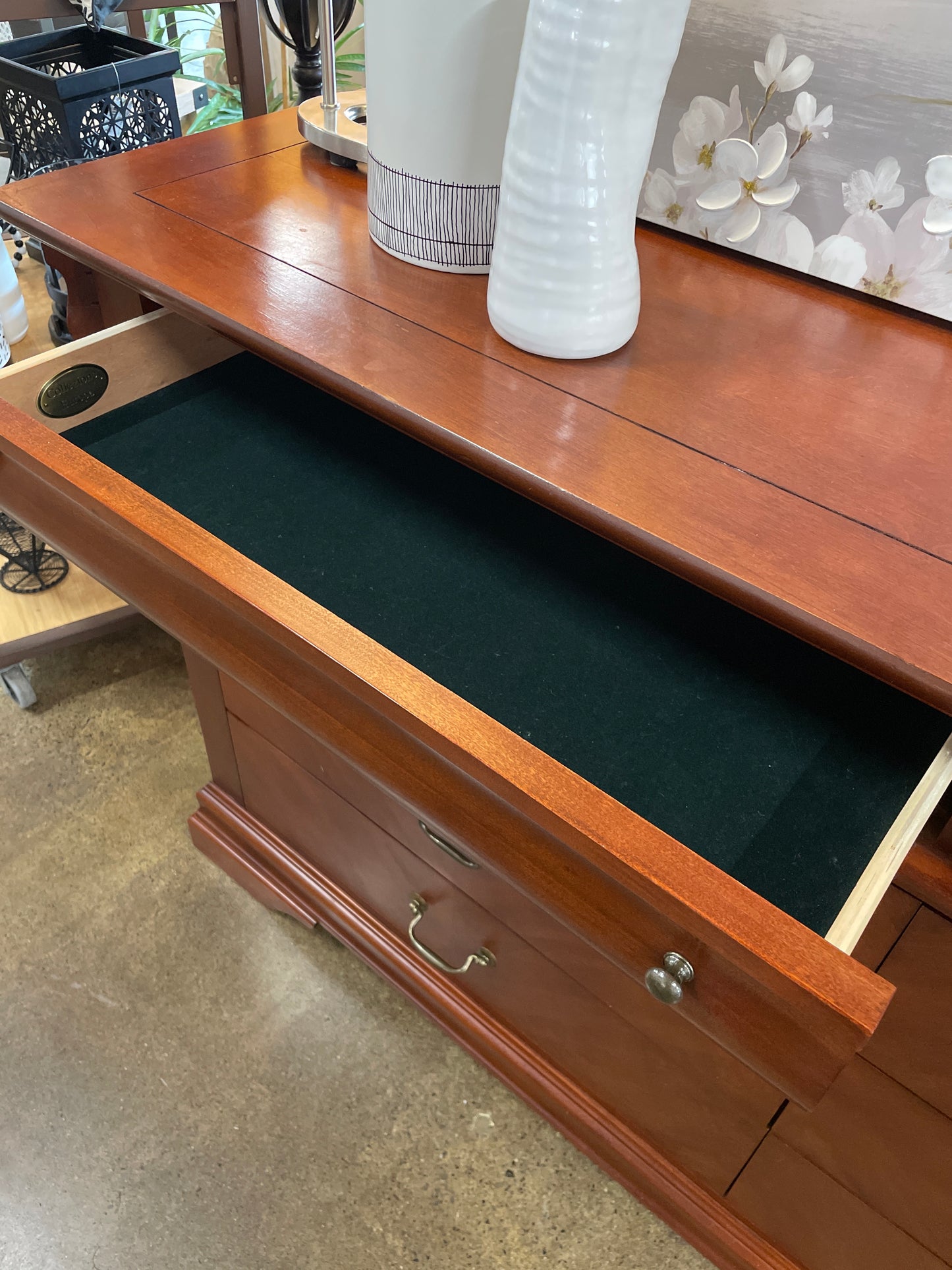 8 Drawer Cherry Dresser/Server