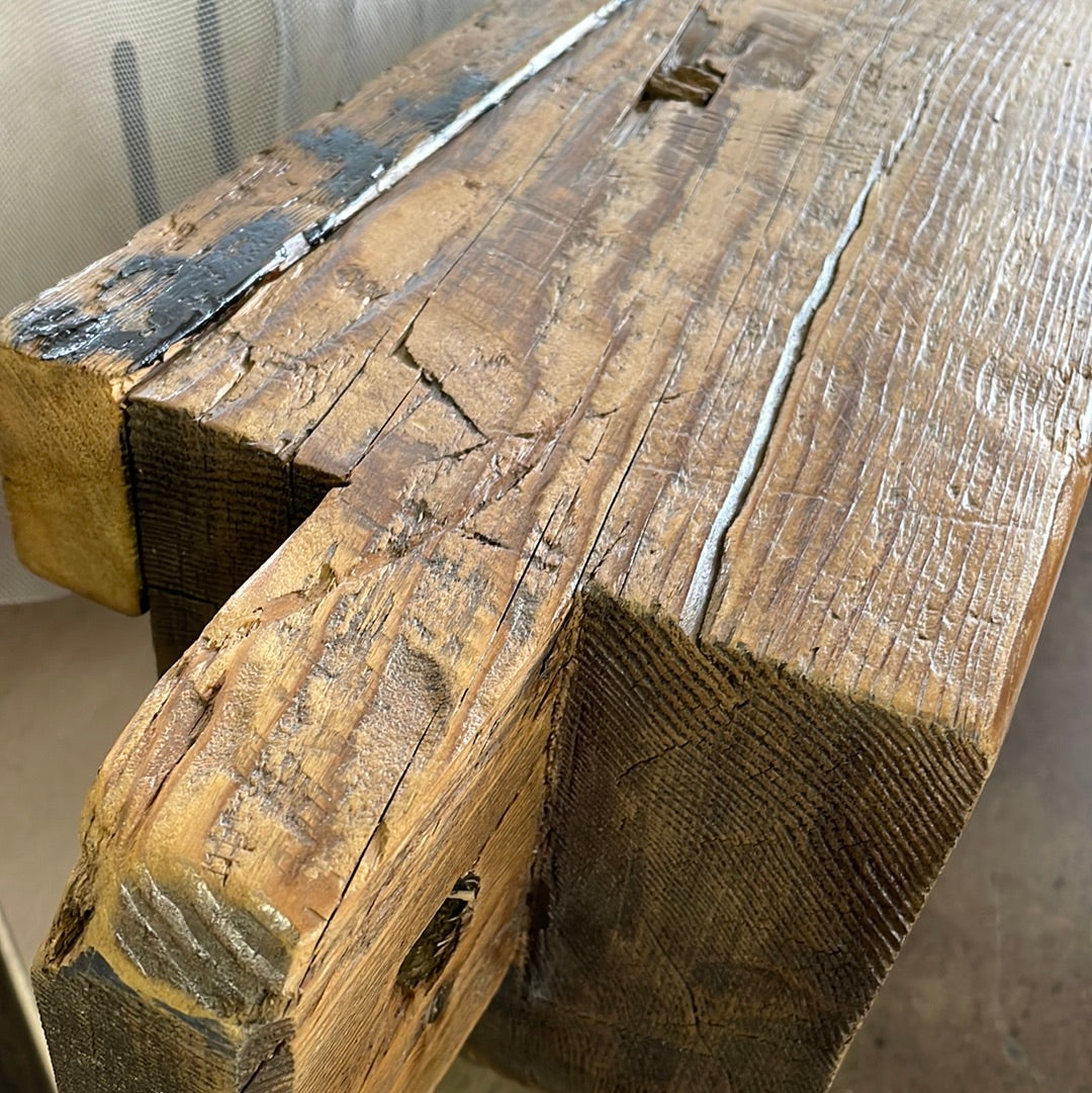 Reclaimed Wood Bench