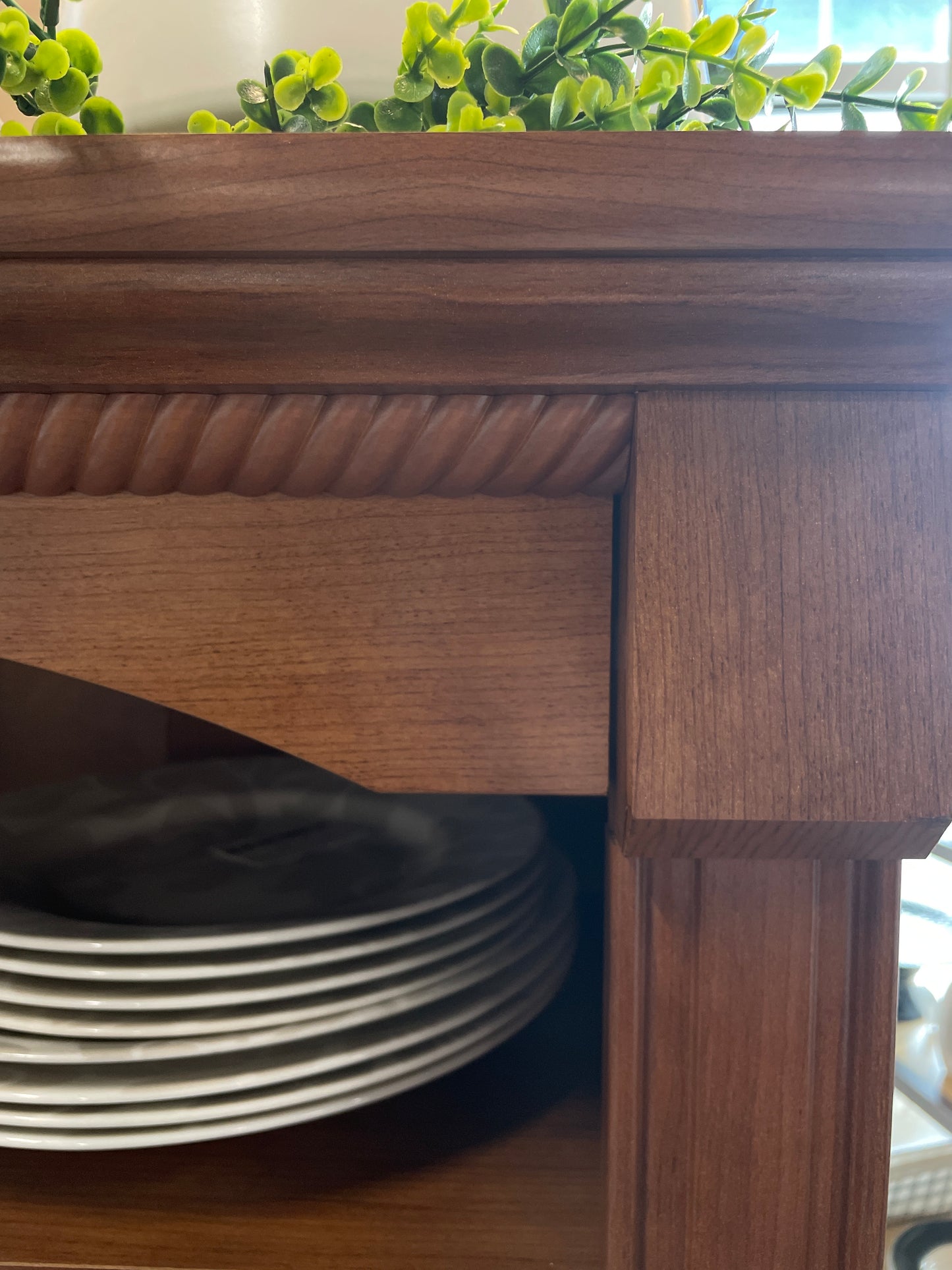 Medium Wood Bookshelf