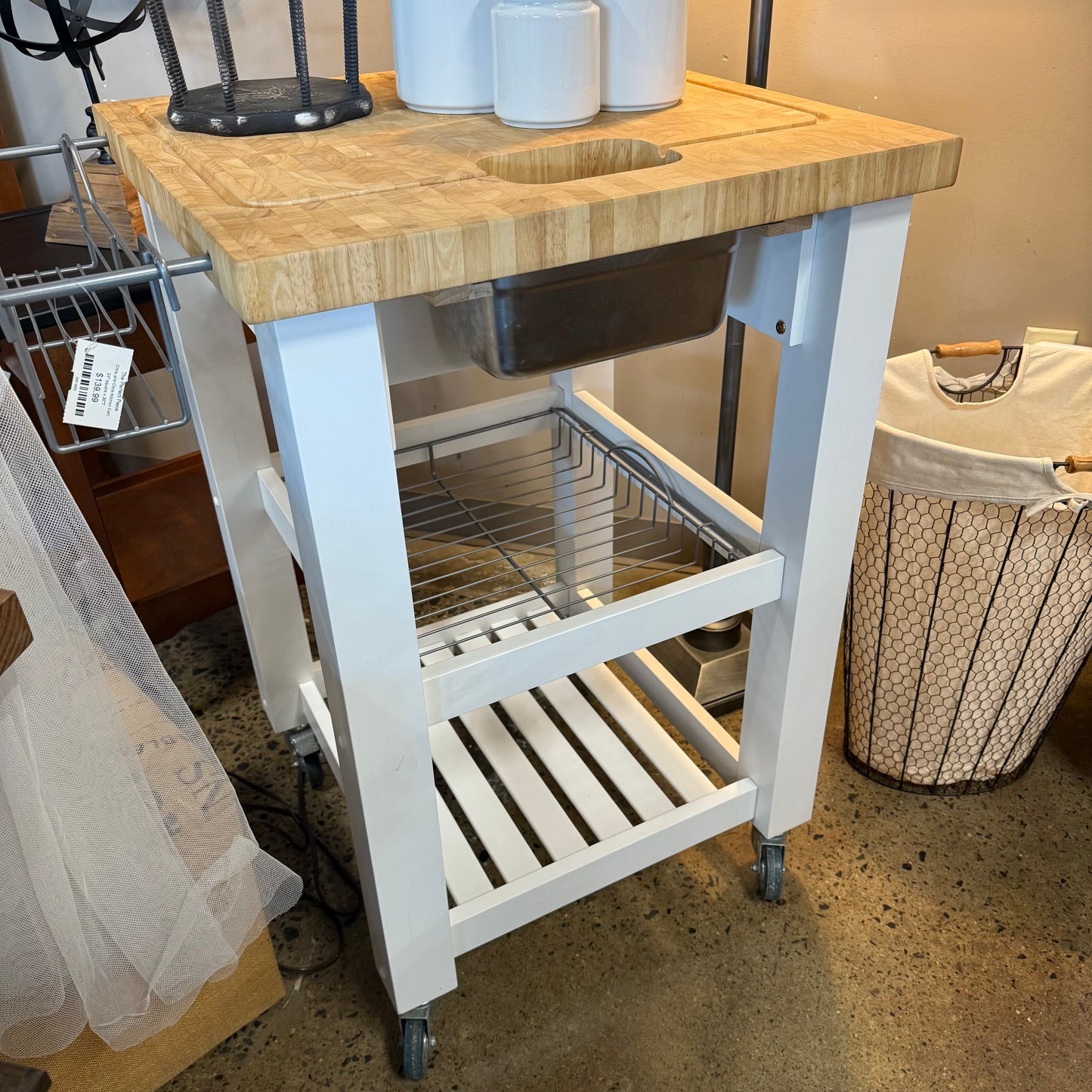 Chris and Chris Kitchen Cart