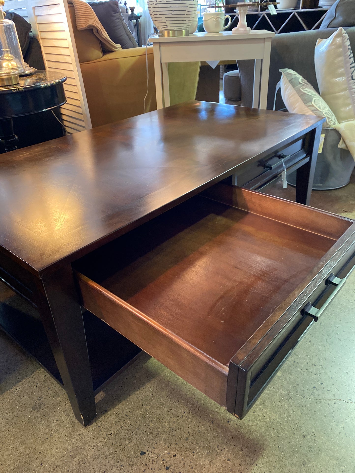 Dark Brown Coffee Table