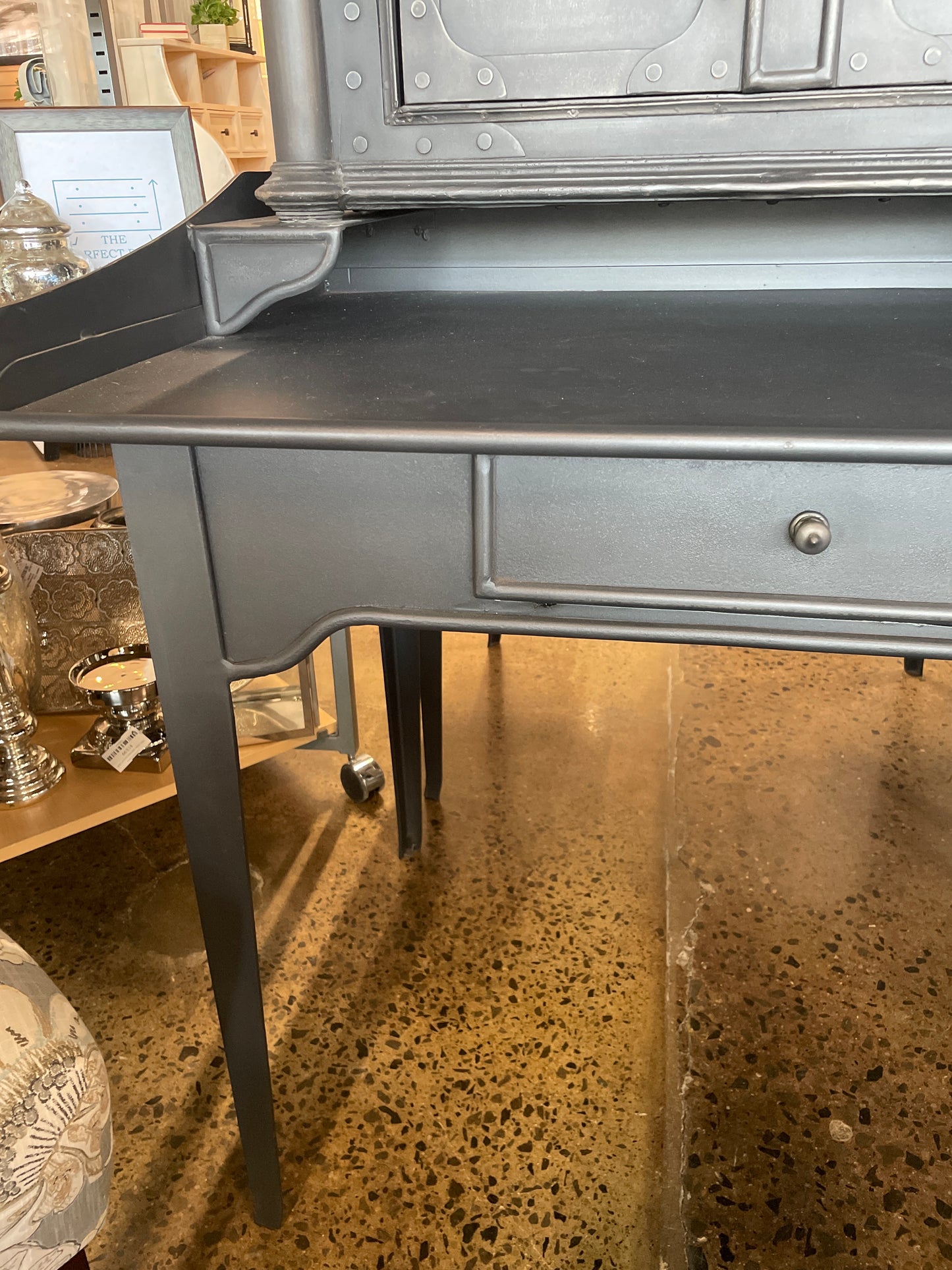 RH 19th Century French Iron Secretary
