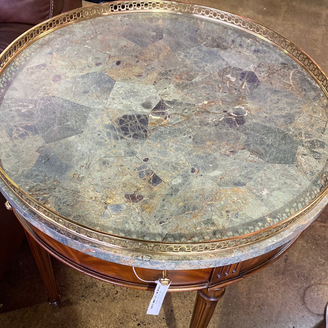 Maitland Smith Marble Top Side Table