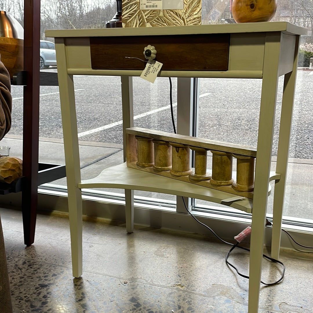 Two toned side table