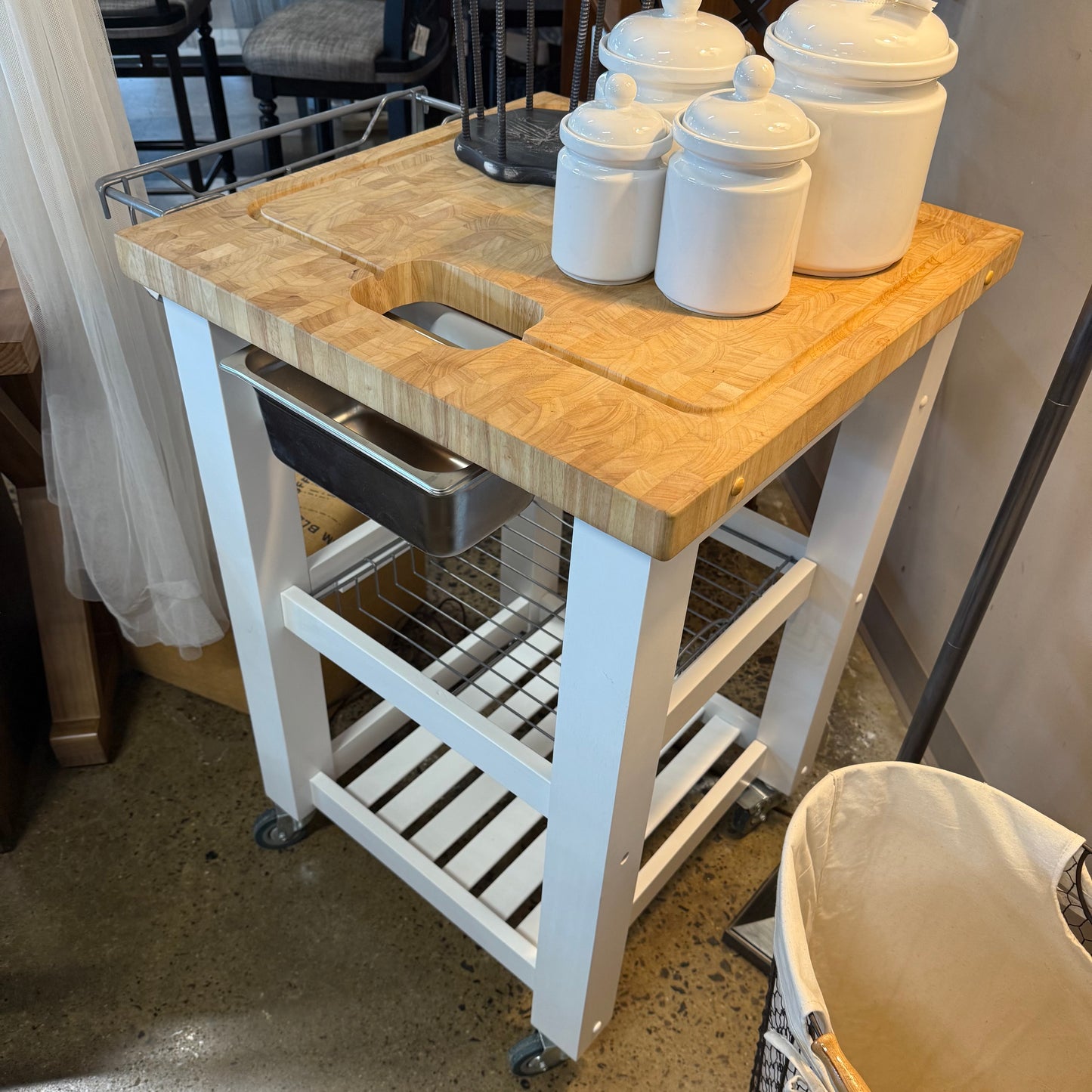 Chris and Chris Kitchen Cart