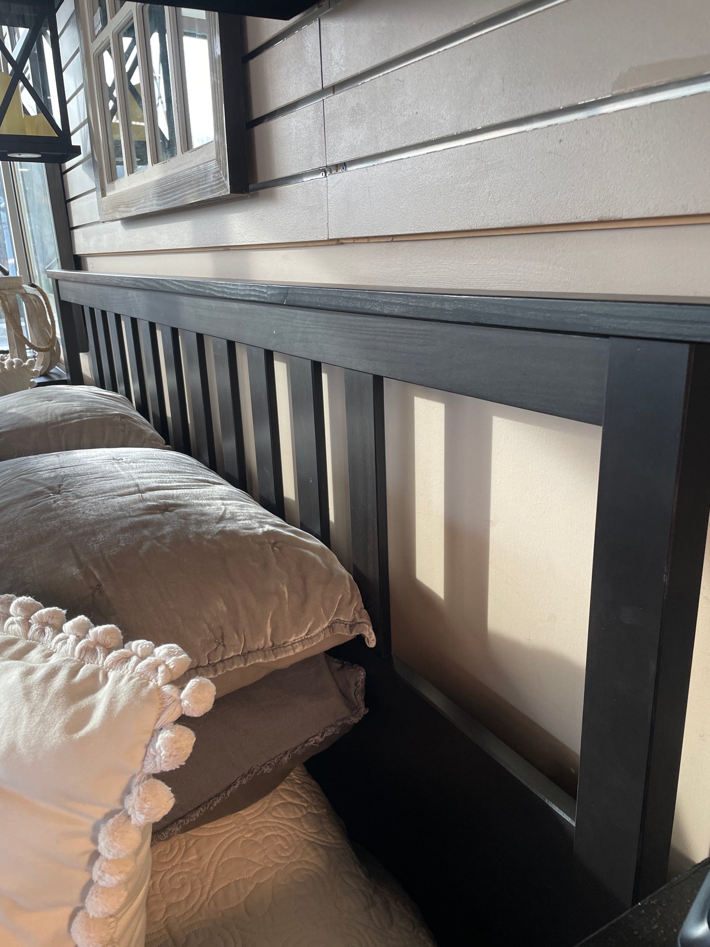 Black King Bed Frame