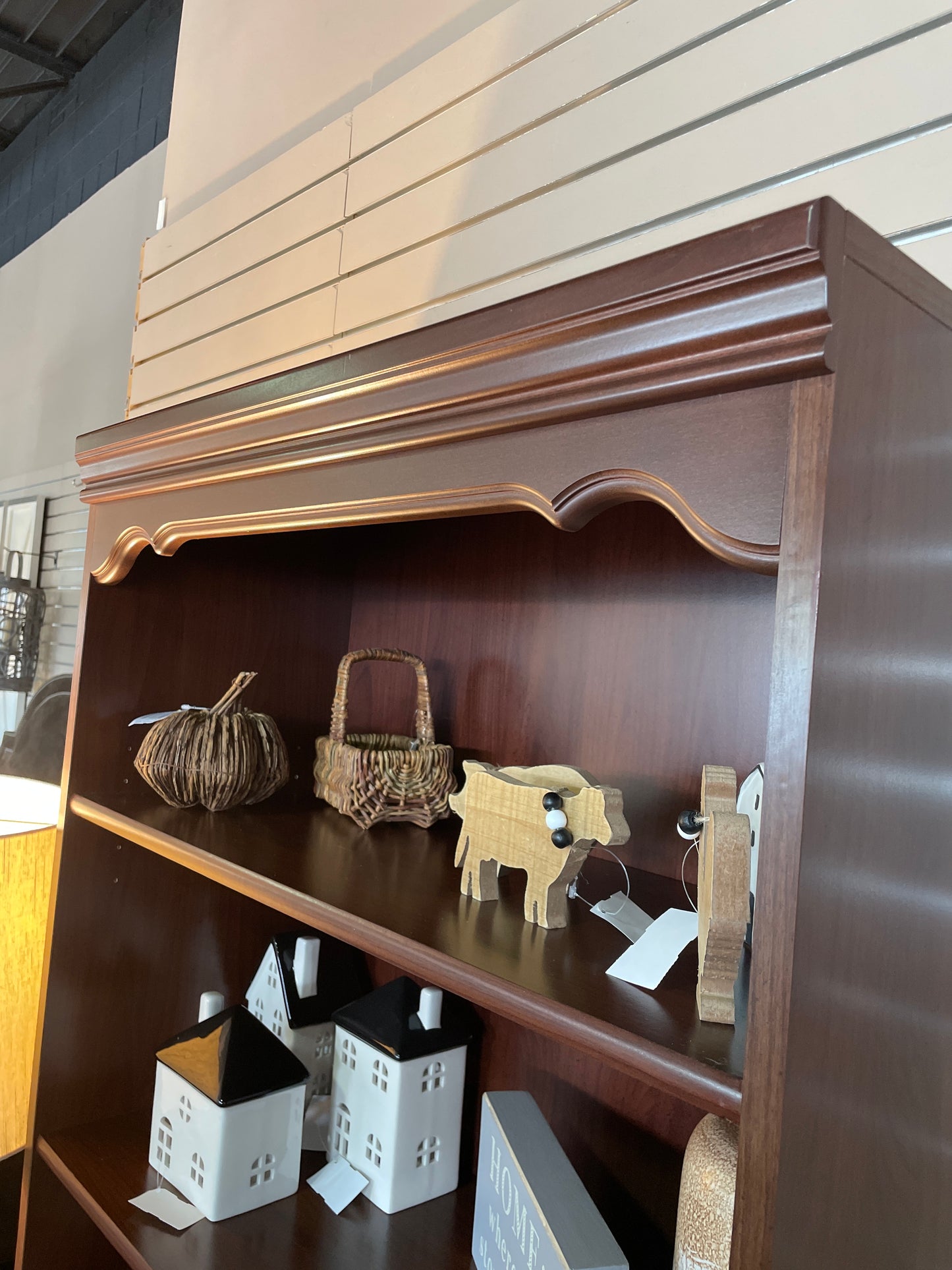 Cherry Brown Bookcase (6 shelves)