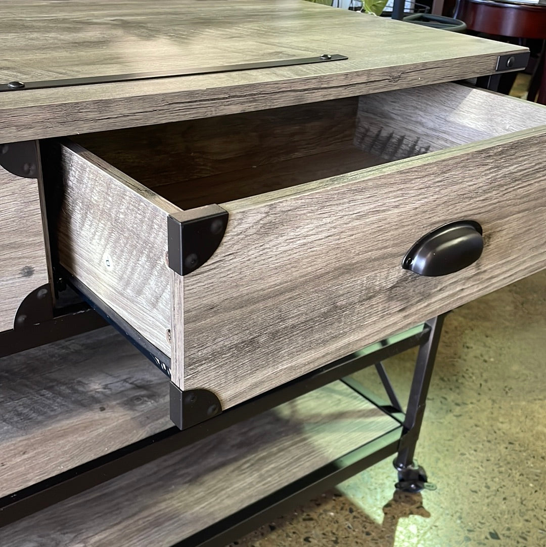 Rustic tv stand/storage unit