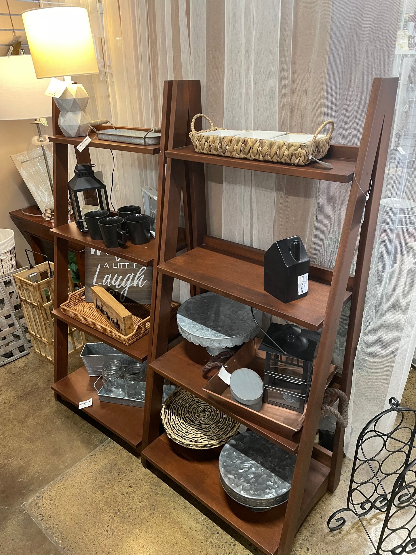 Amish (Dutch Craft Furniture) made Ladder Shelf