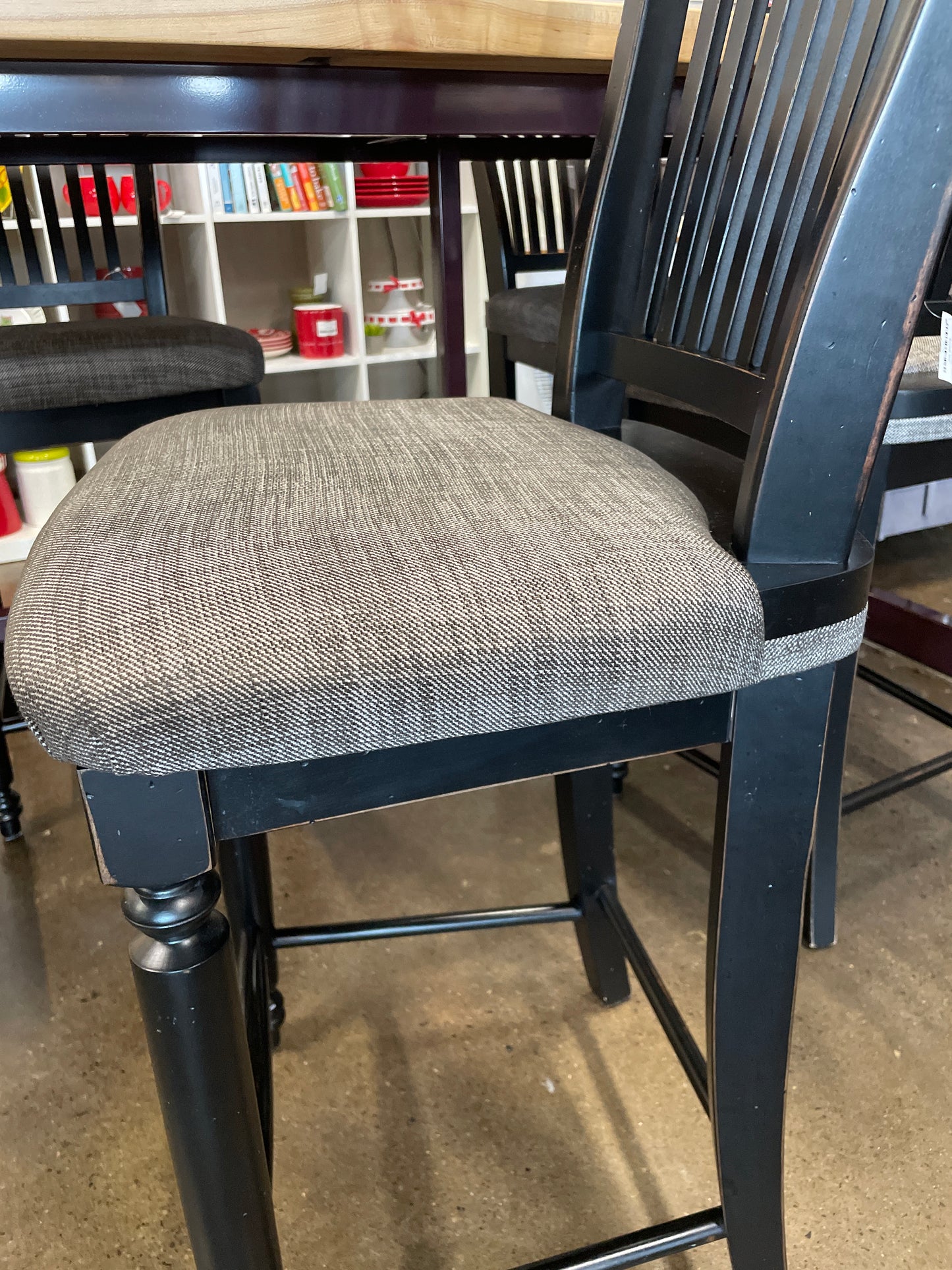 Canadel Black Counter Height Stools (4)