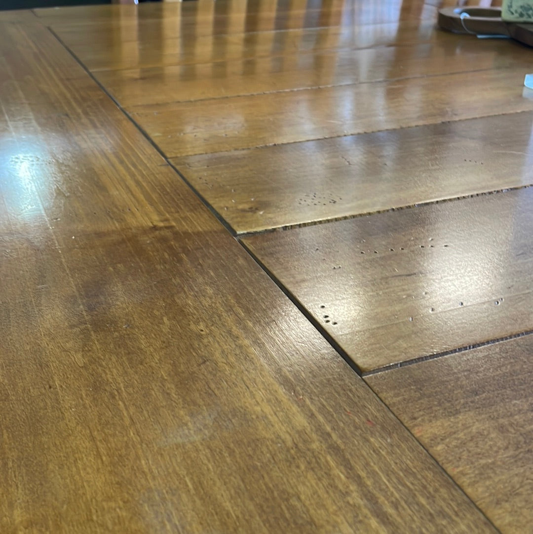 Custom dining set inspired by Crate and Barrel