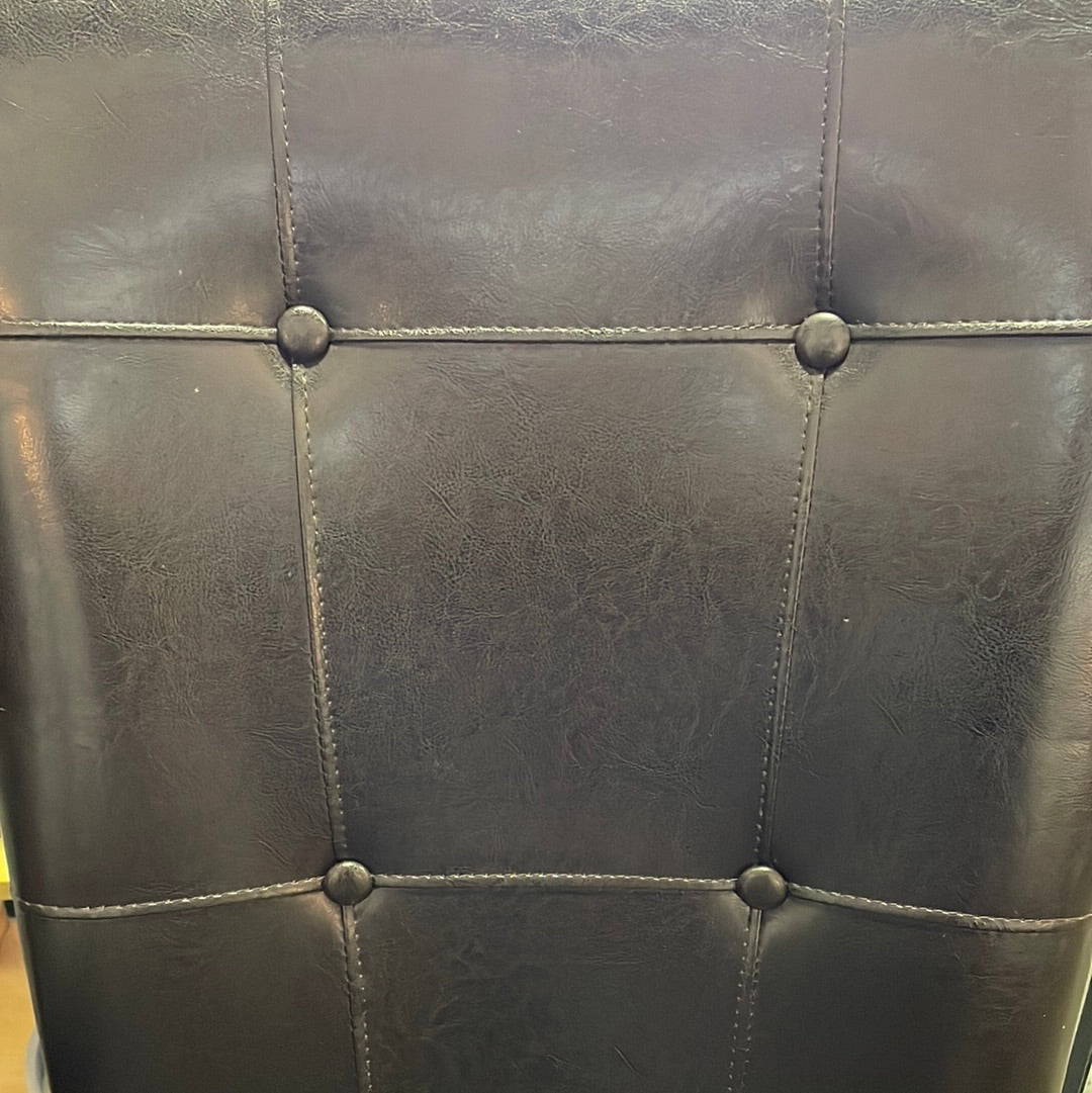 Brown Parsons Dining Chairs (6)