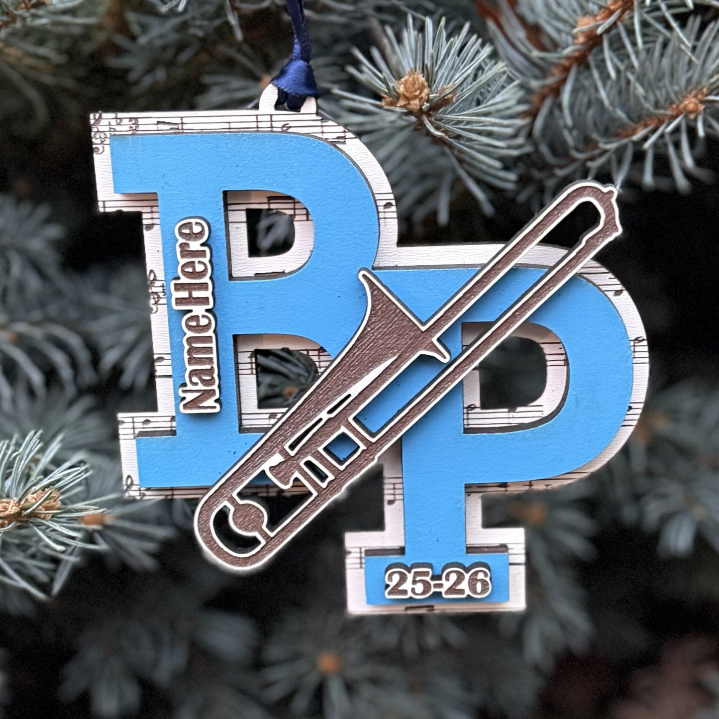 BP Marching Band Personalized w/ Name and Instrument