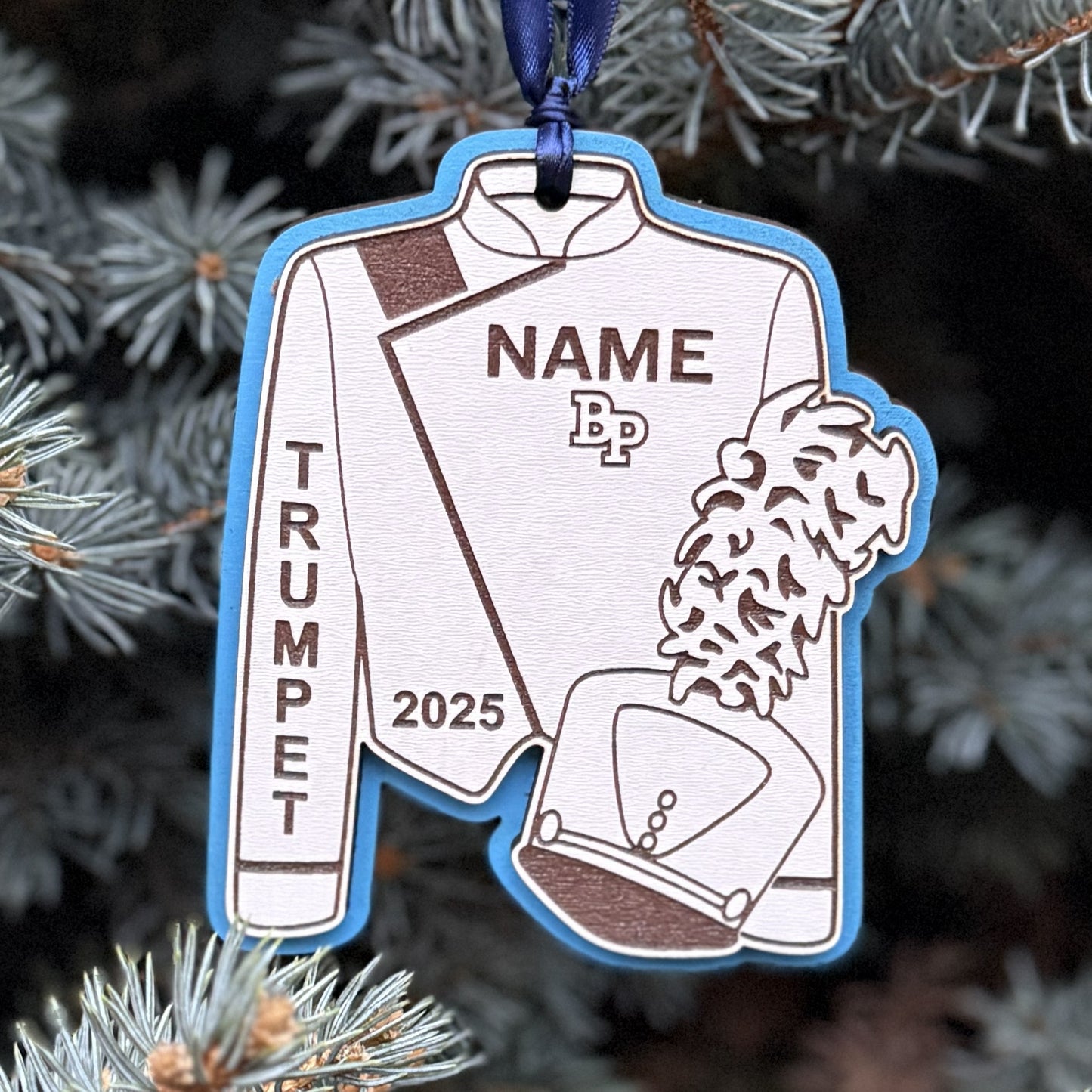 BP Marching Band Personalized Ornament