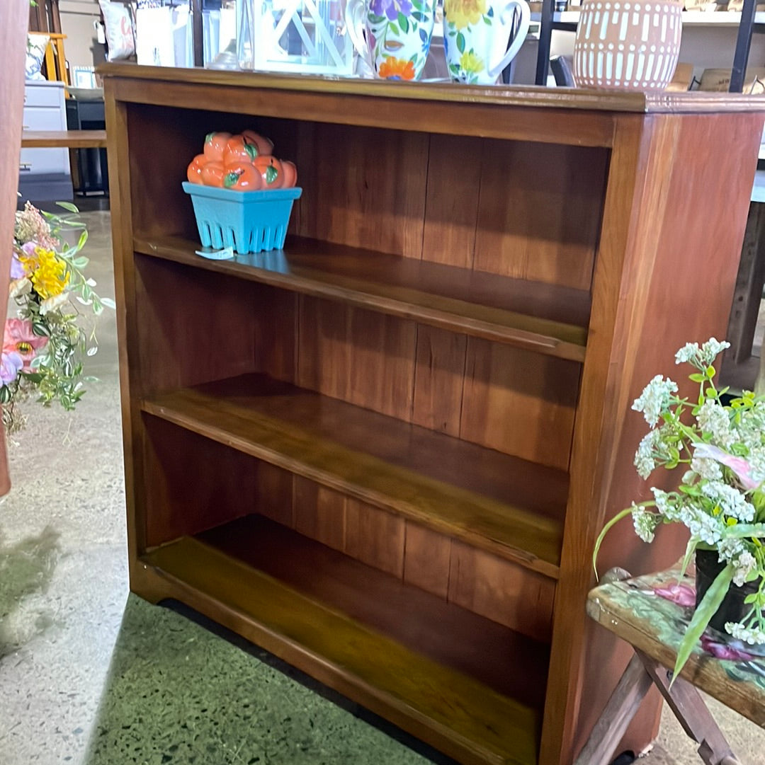 Wooden 3 Shelf Bookcase