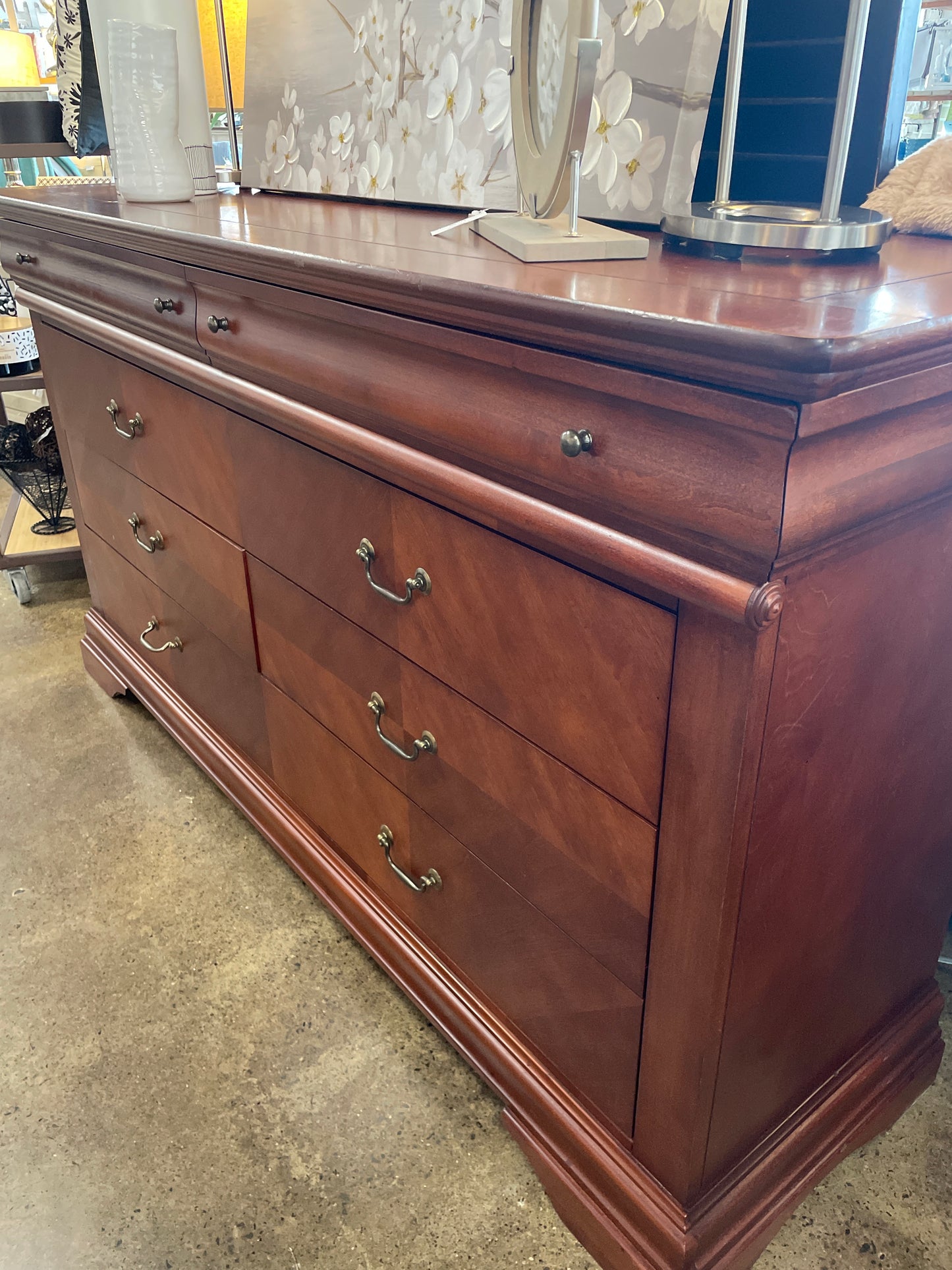 8 Drawer Cherry Dresser/Server