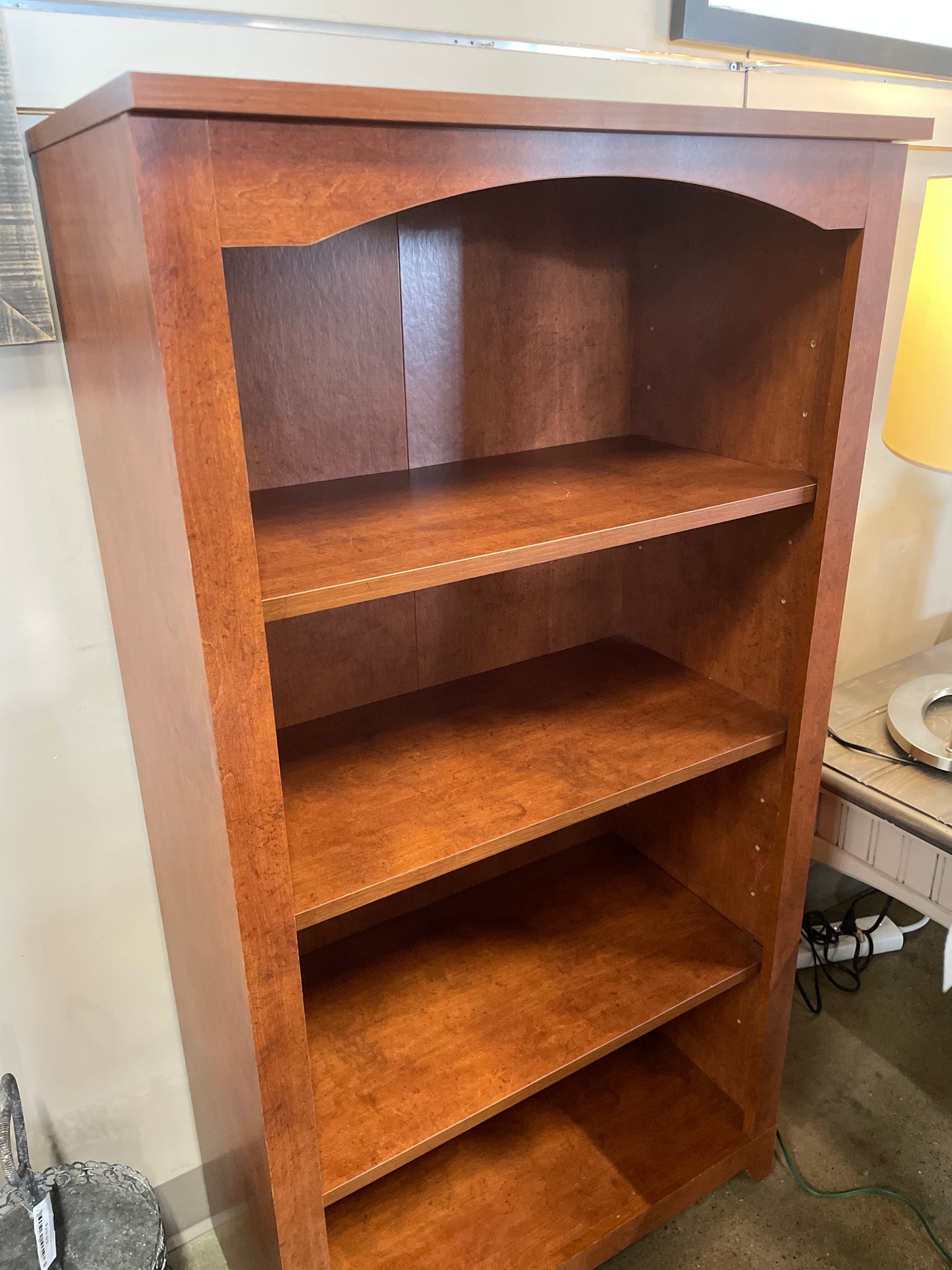 Wooden 4 shelf bookcase