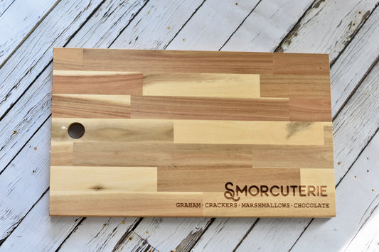 Smorcuterie Wood Board, personalized option