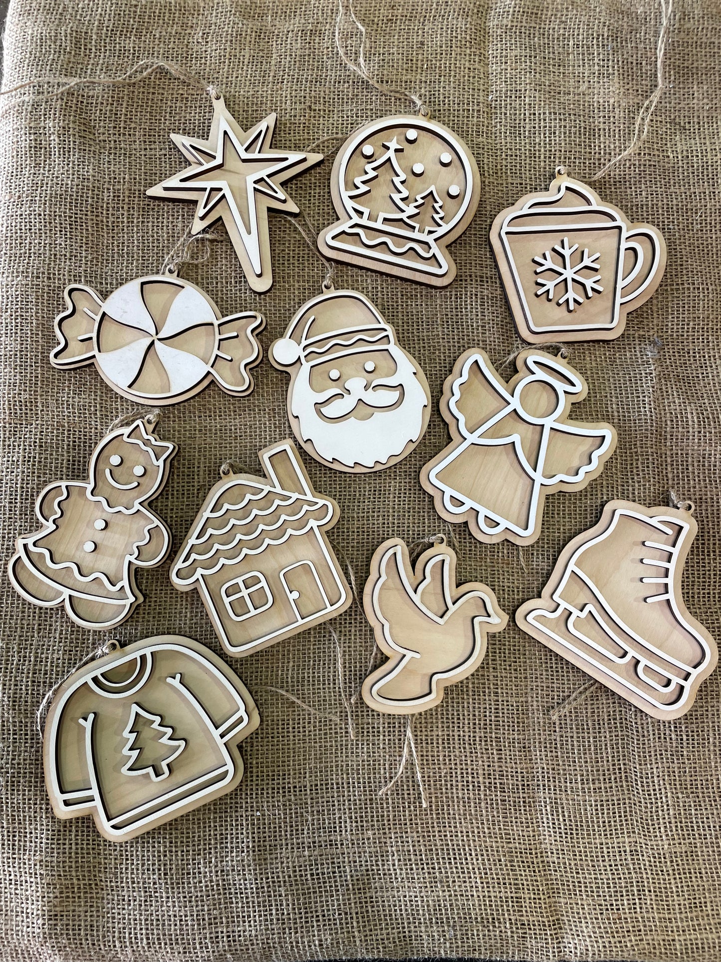 Cookie Cut Out Ornaments