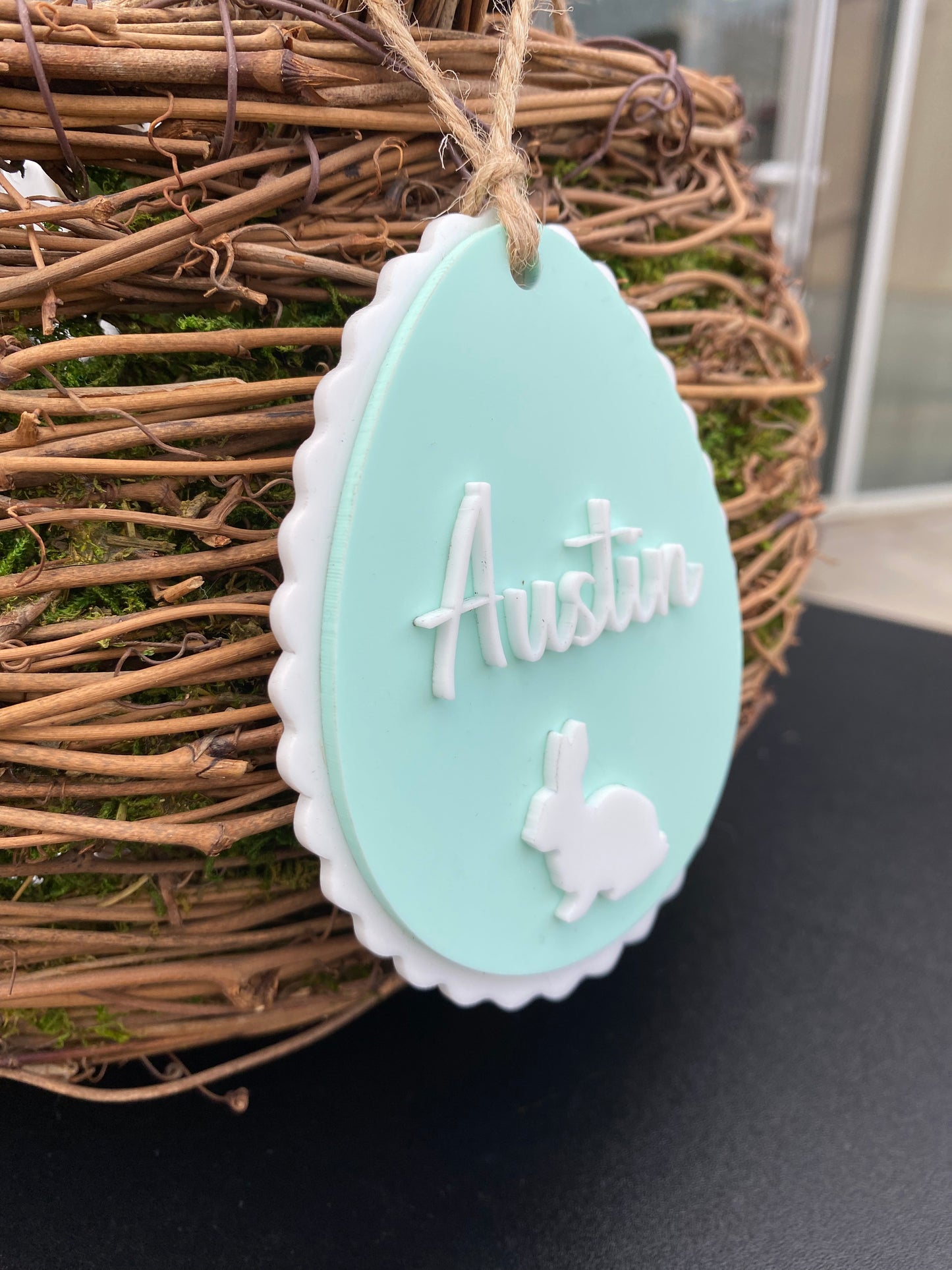 Easter Basket Tag- Egg