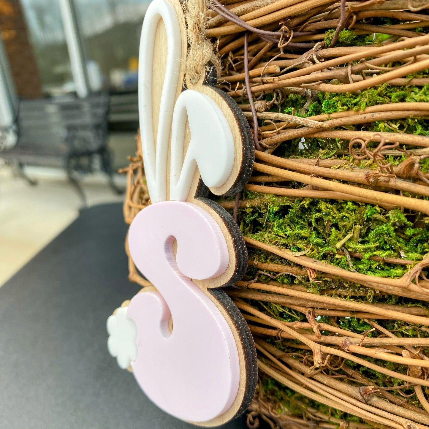 Easter Basket Tag-Alphabet Bunny