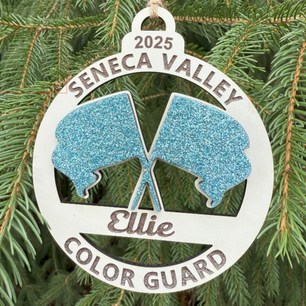 SV Color Guard Personalized Ornament