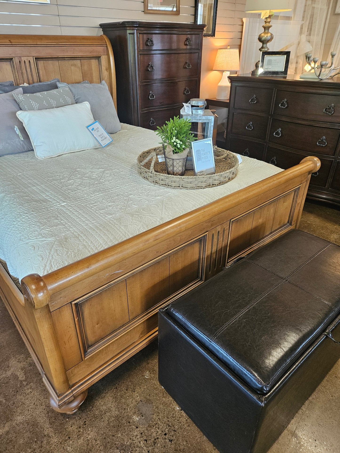 Ethan Allen Queen Bed Frame