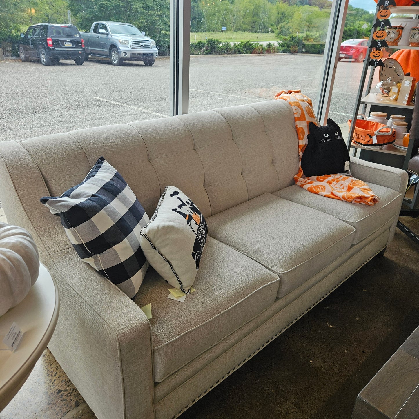 Cream Sofa from Smith Brothers