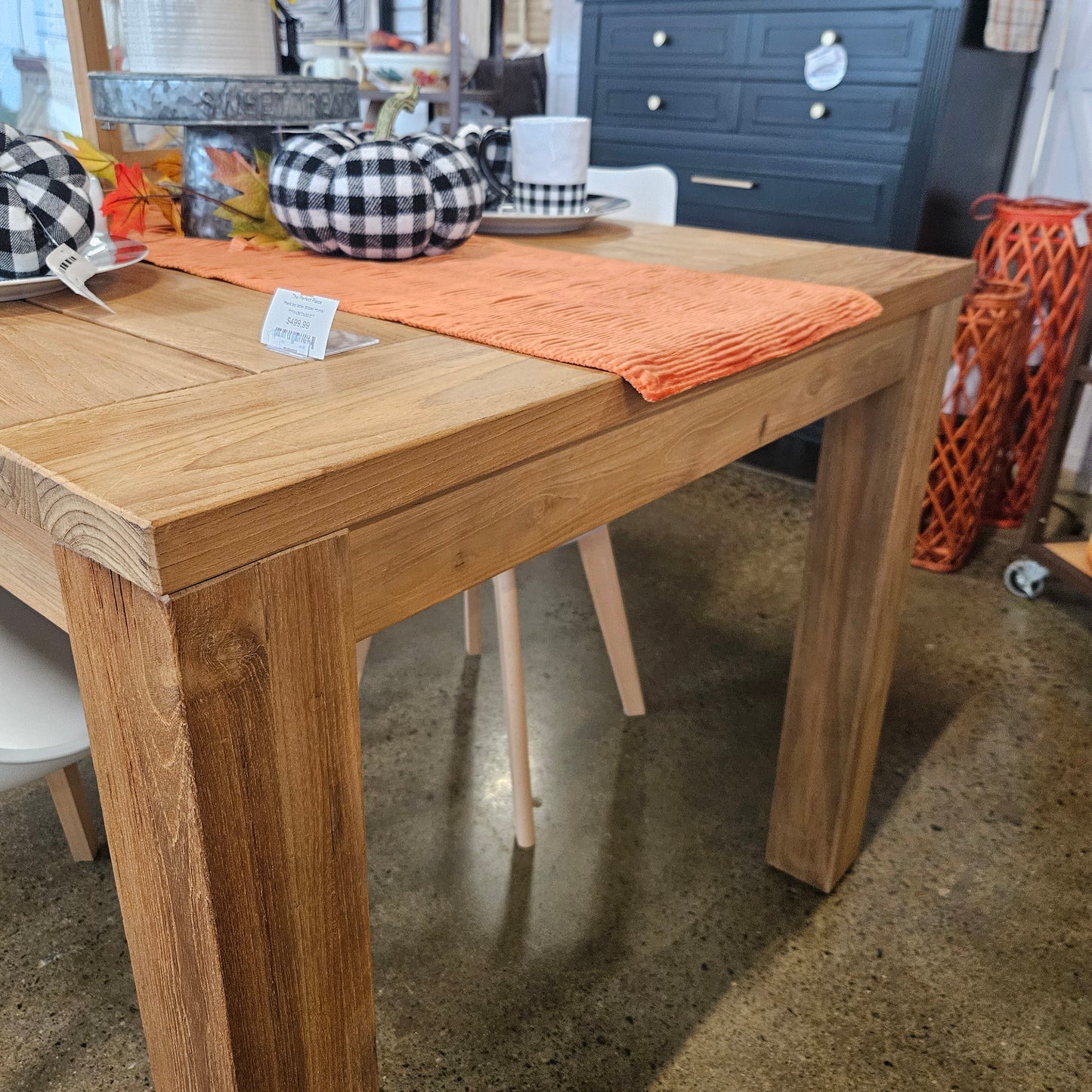 Plank top table (Model Home)