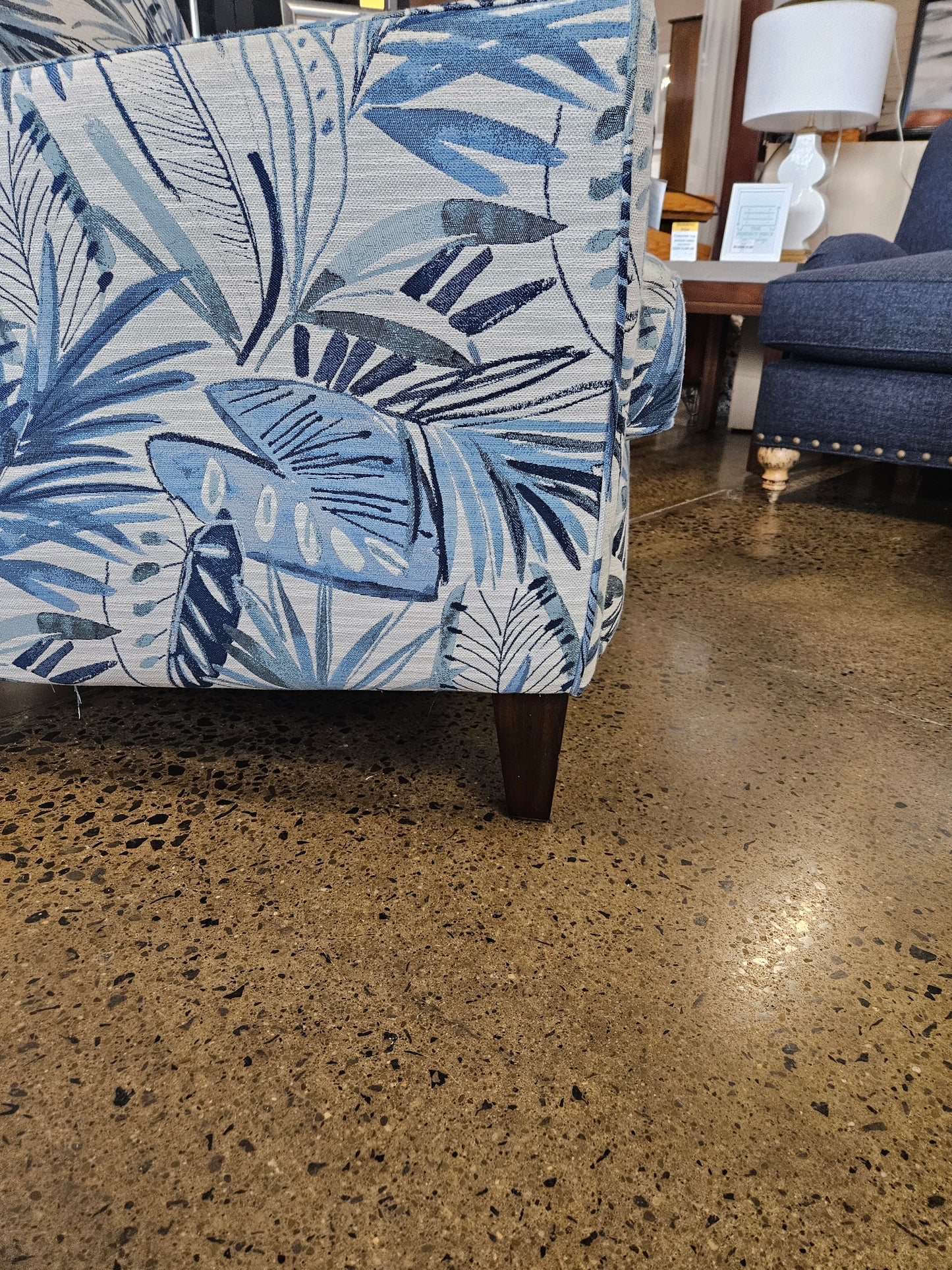 Blue/Beige Flexsteel Recliners