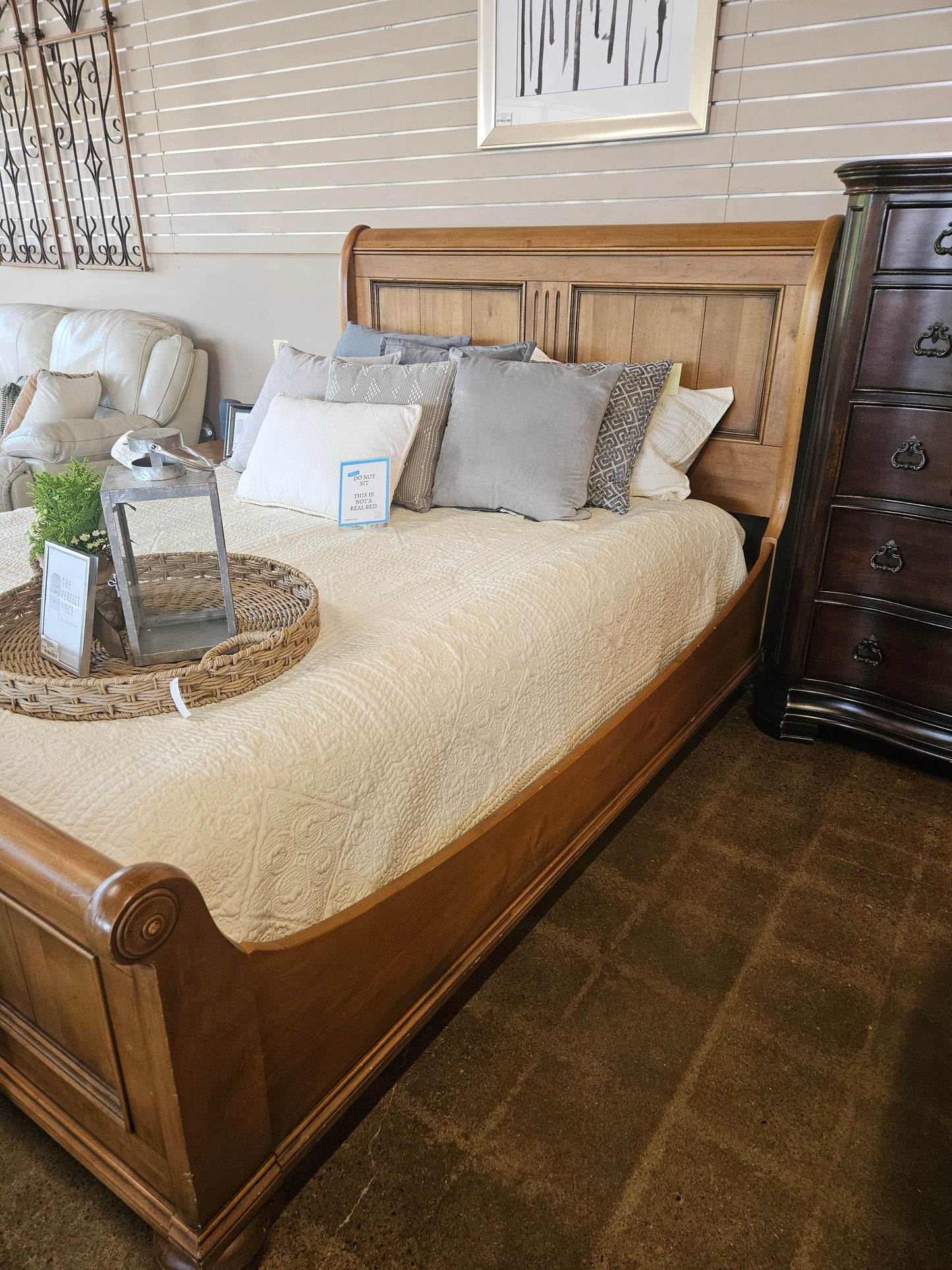 Ethan Allen Queen Bed Frame