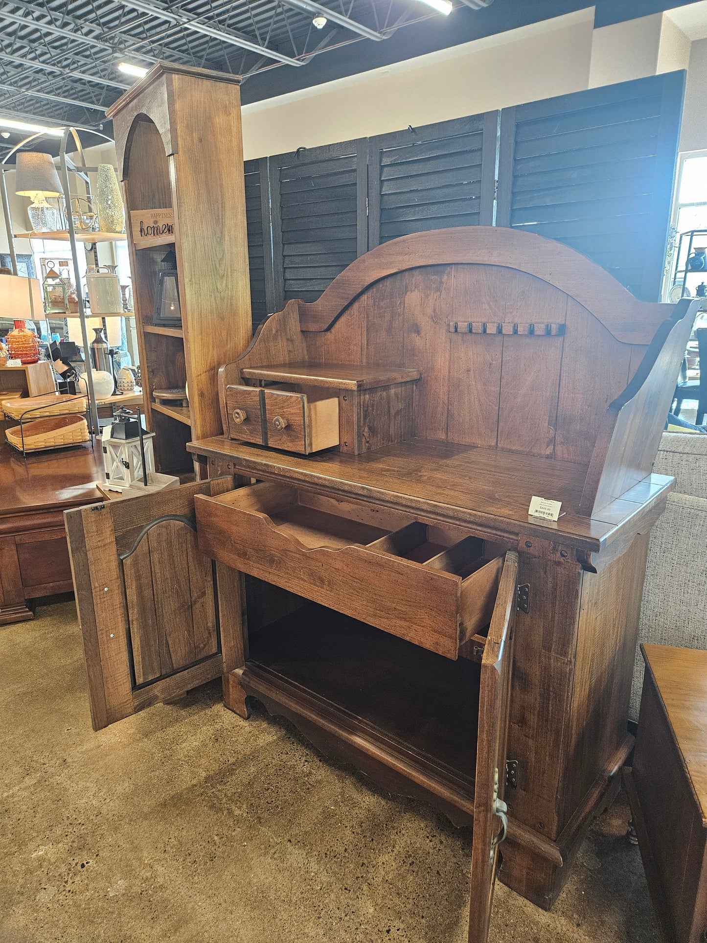 Wooden Dry Sink