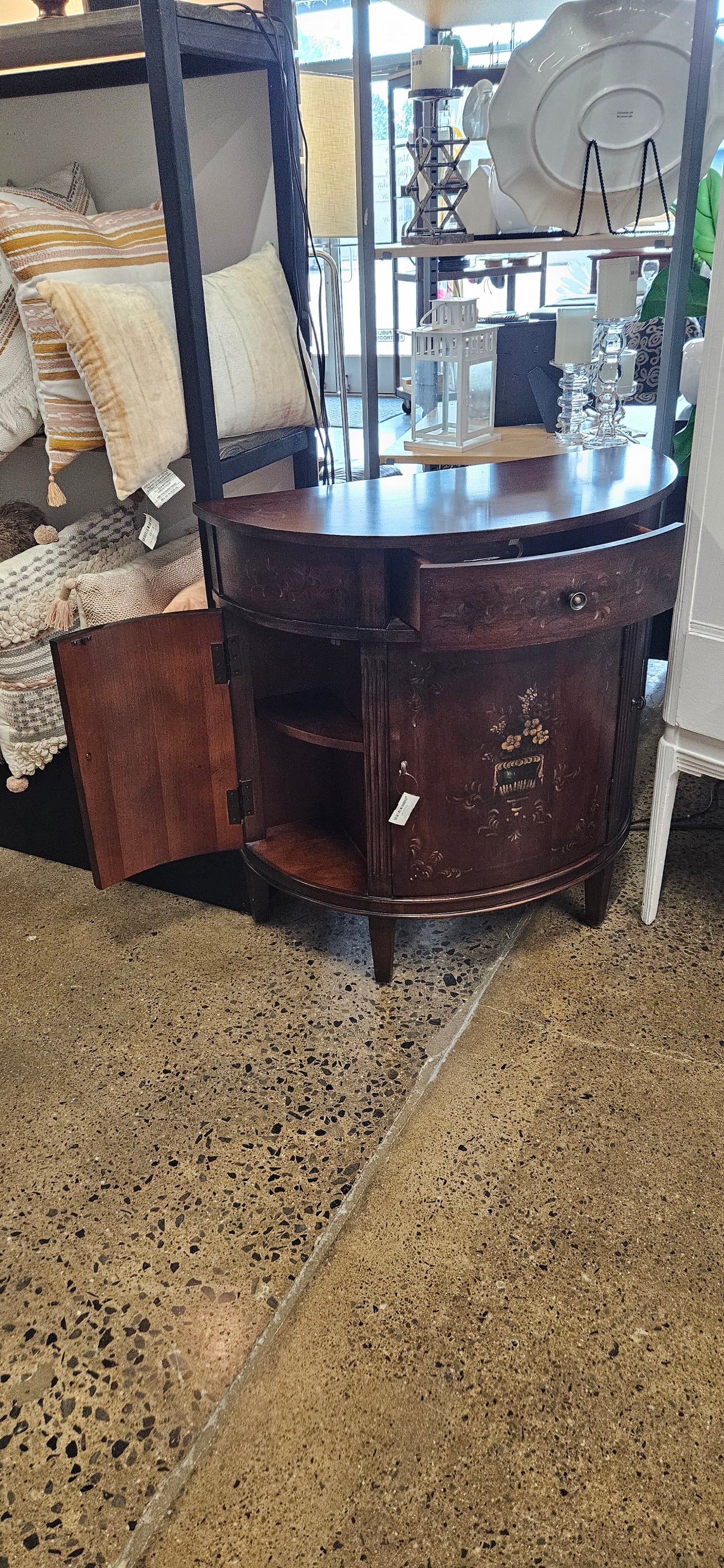 Ethan Allen demi cabinet