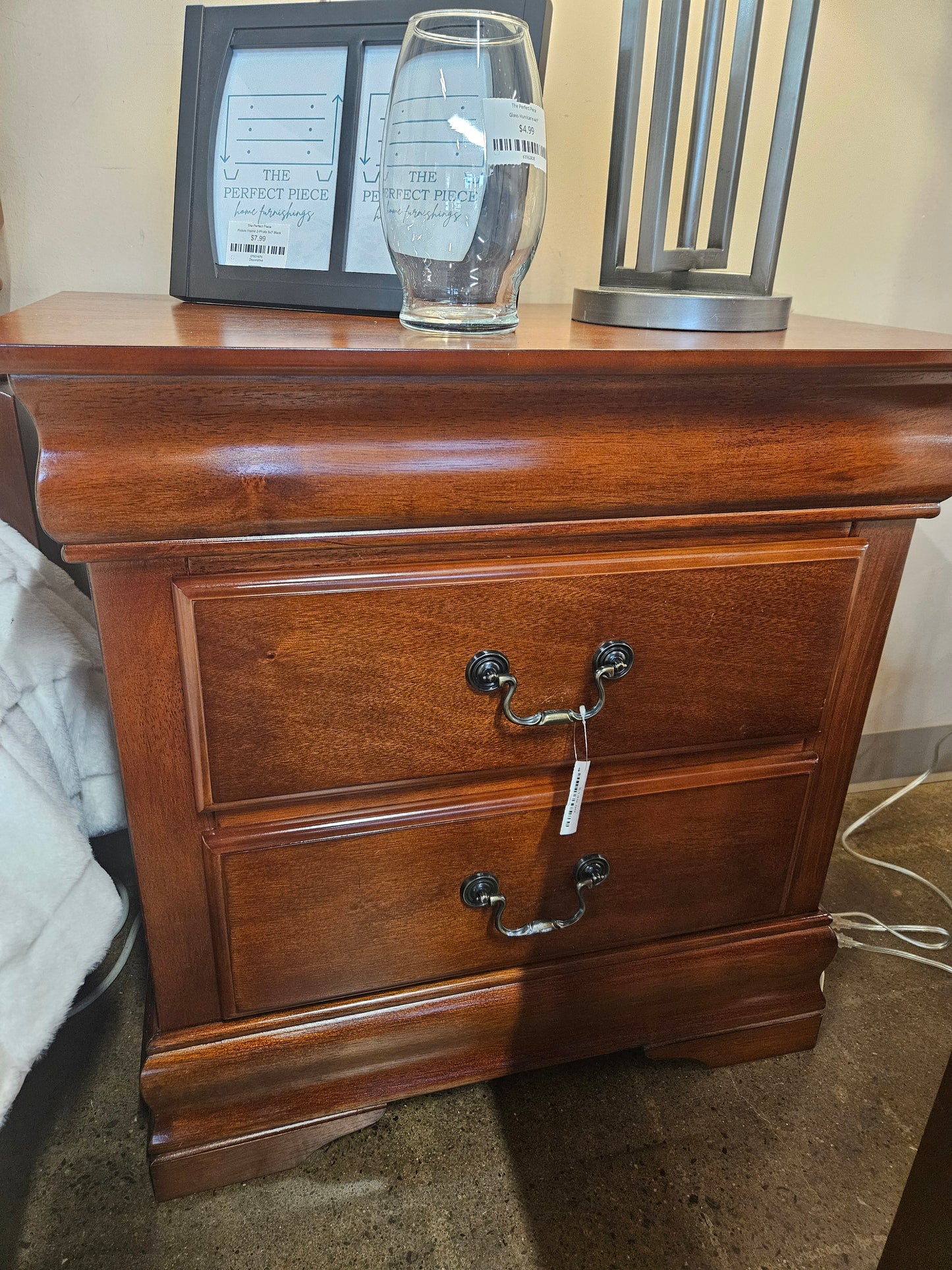 Accent Table/Nightstand with Drawers