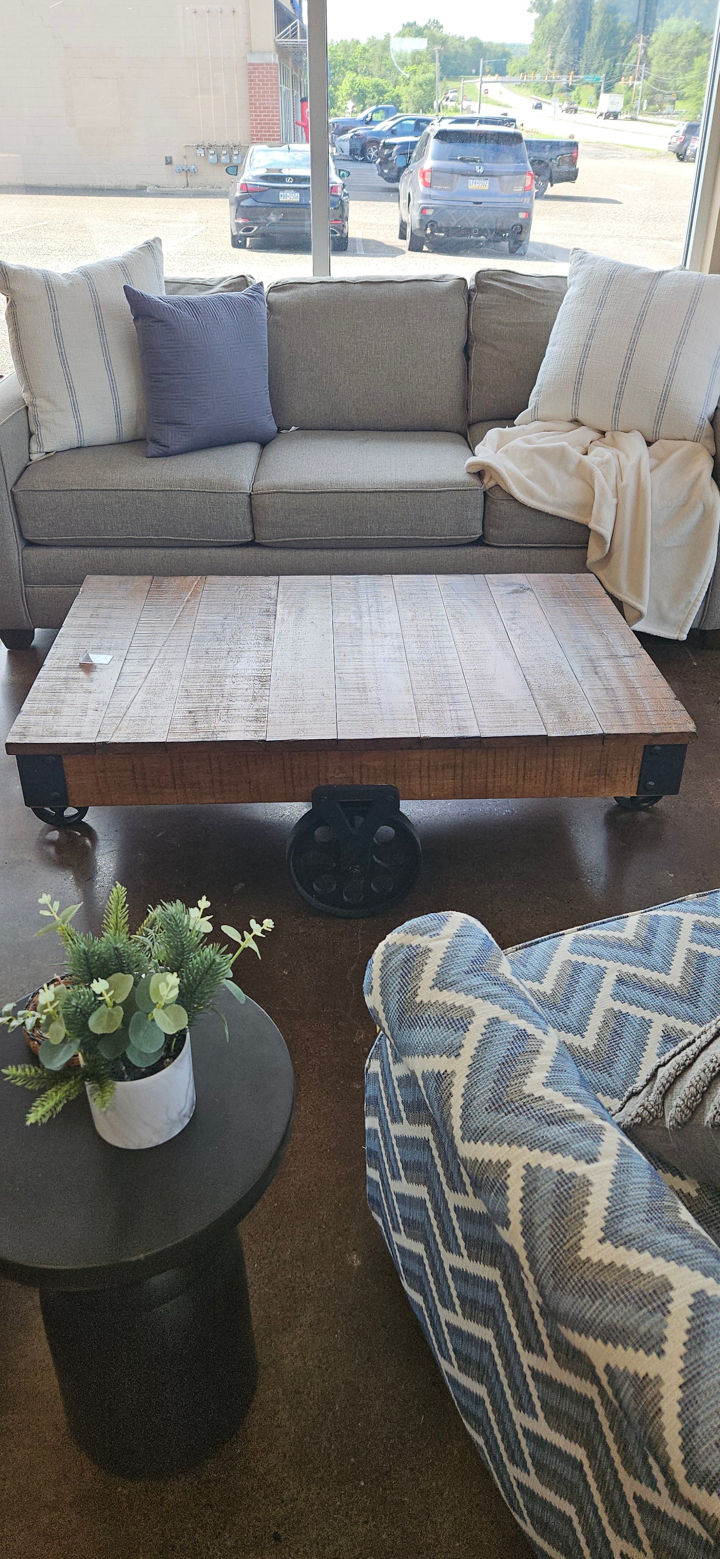 Industrial Cart Coffee Table