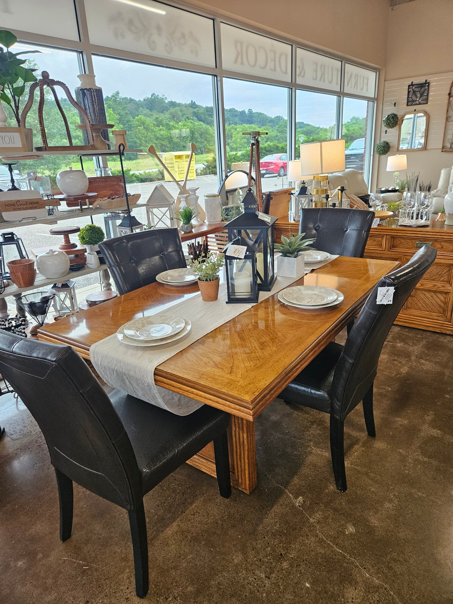 Thomasville Dining Table and Buffet