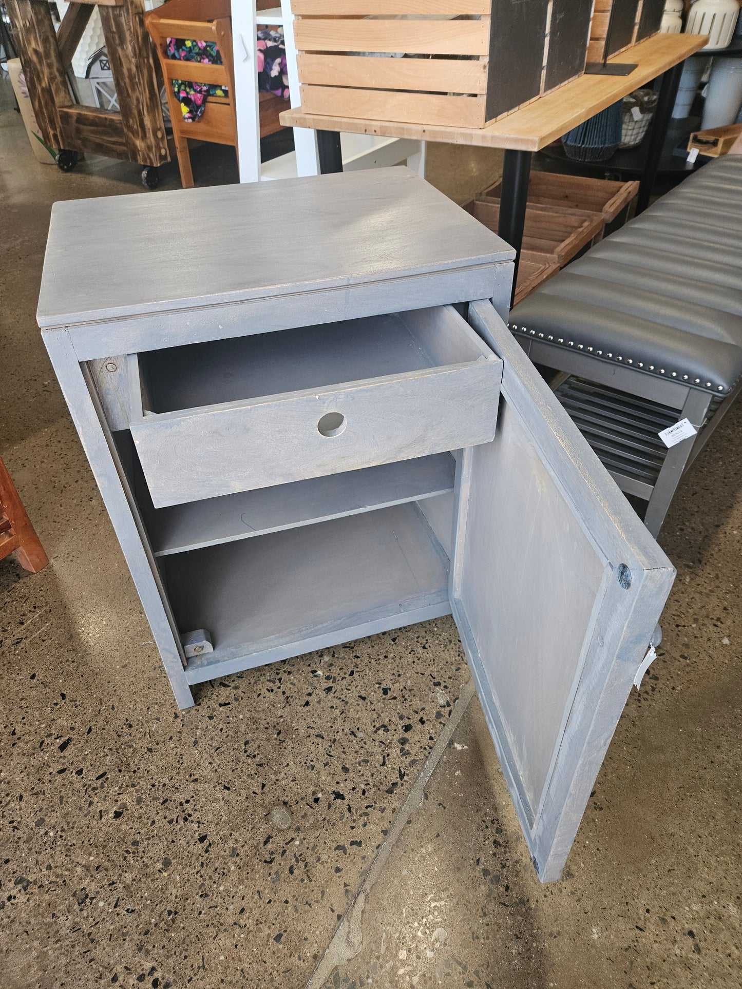 Gray Cabinet