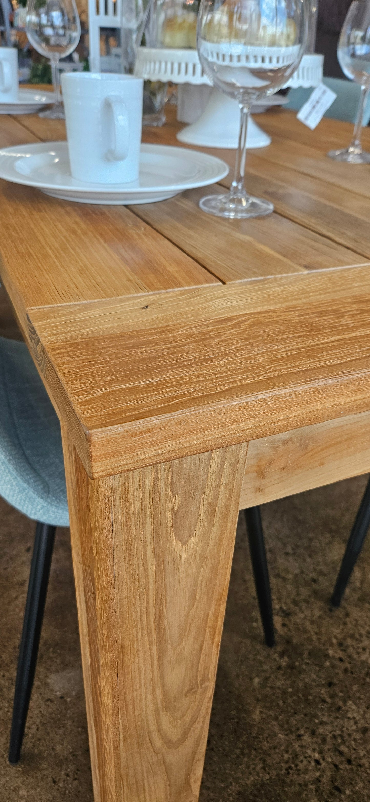 Plank top table (Model Home)