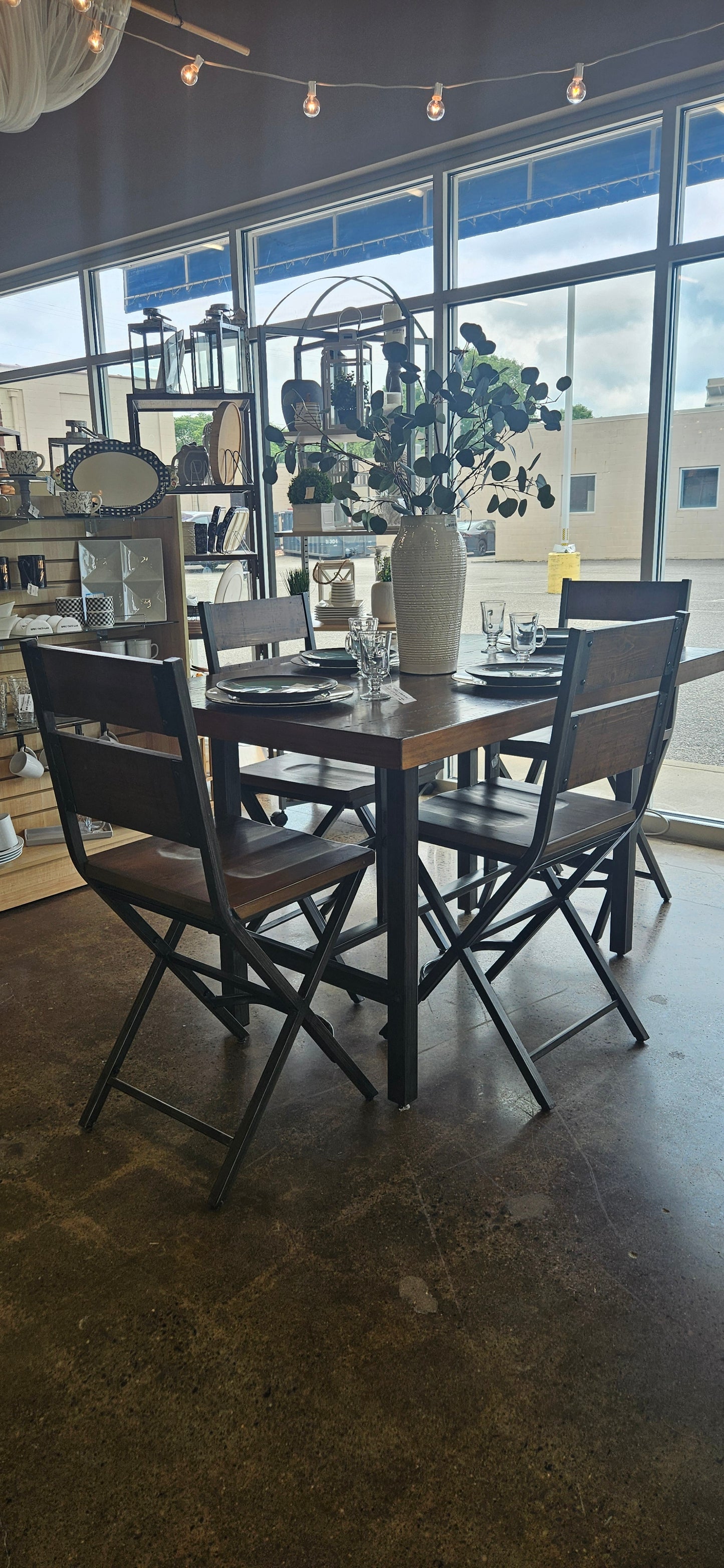 Ashley counter height dining set