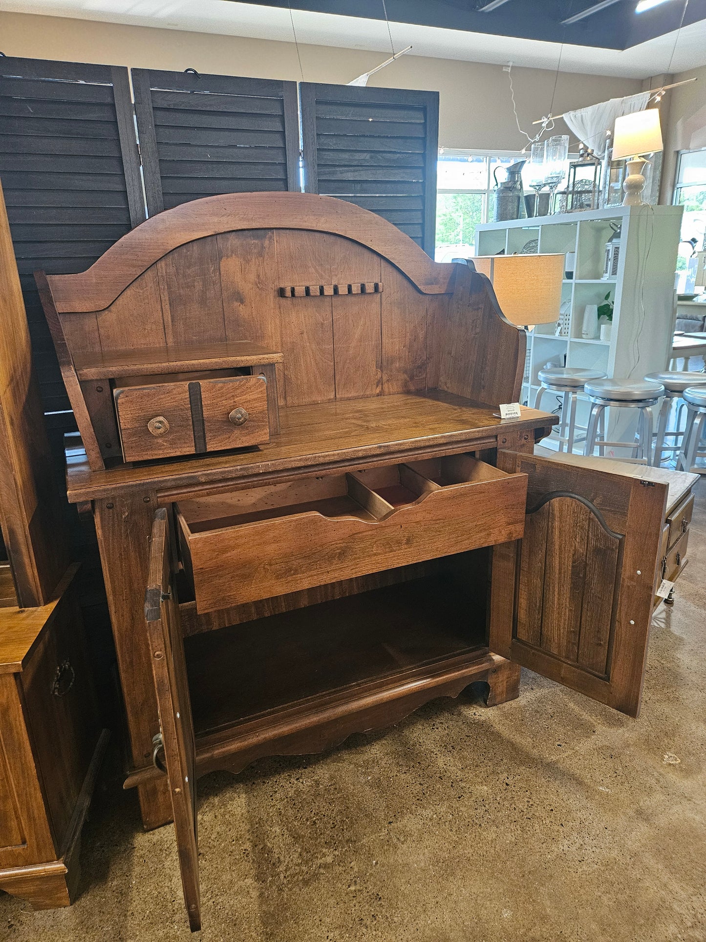 Wooden Dry Sink