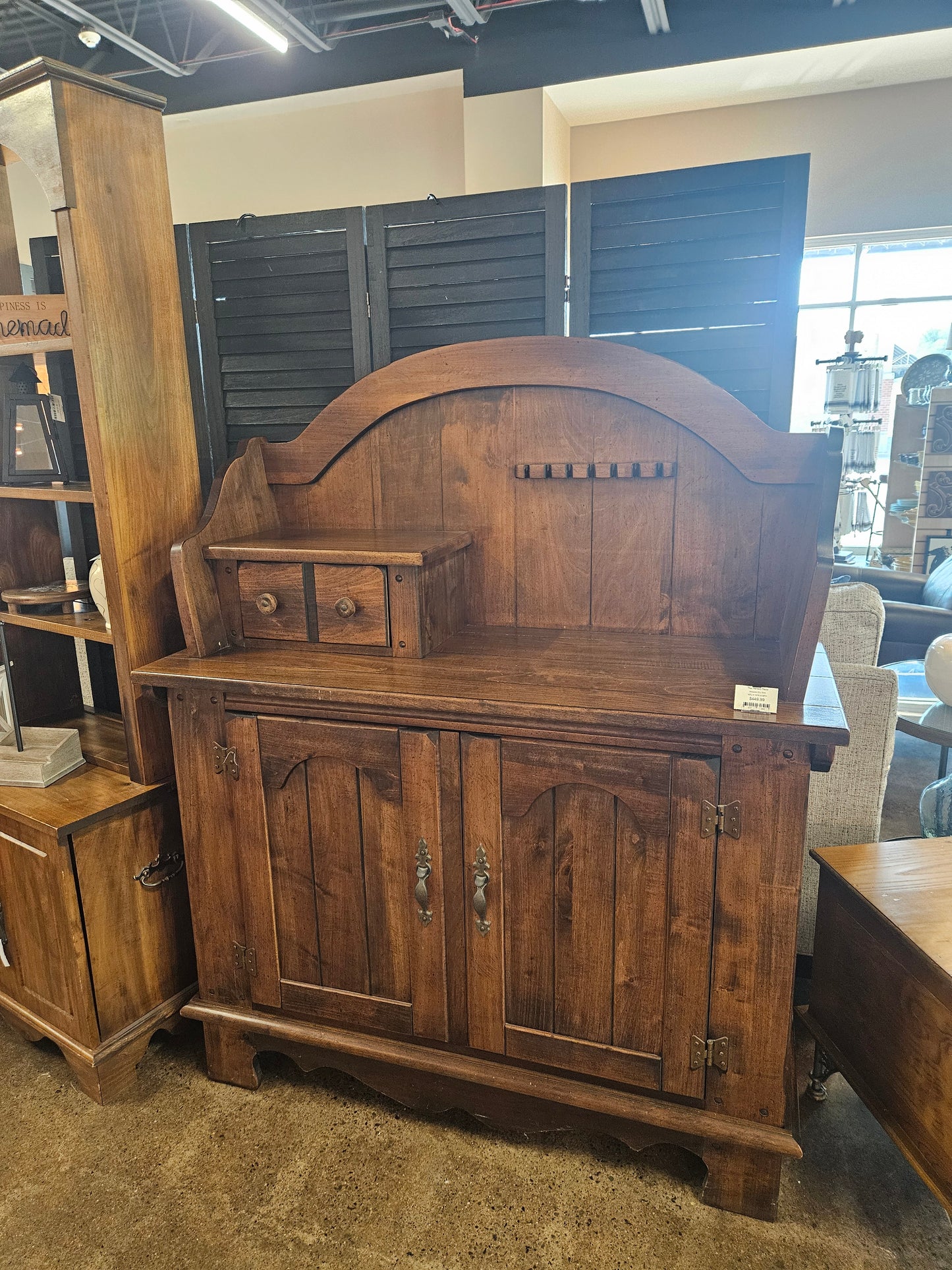 Wooden Dry Sink