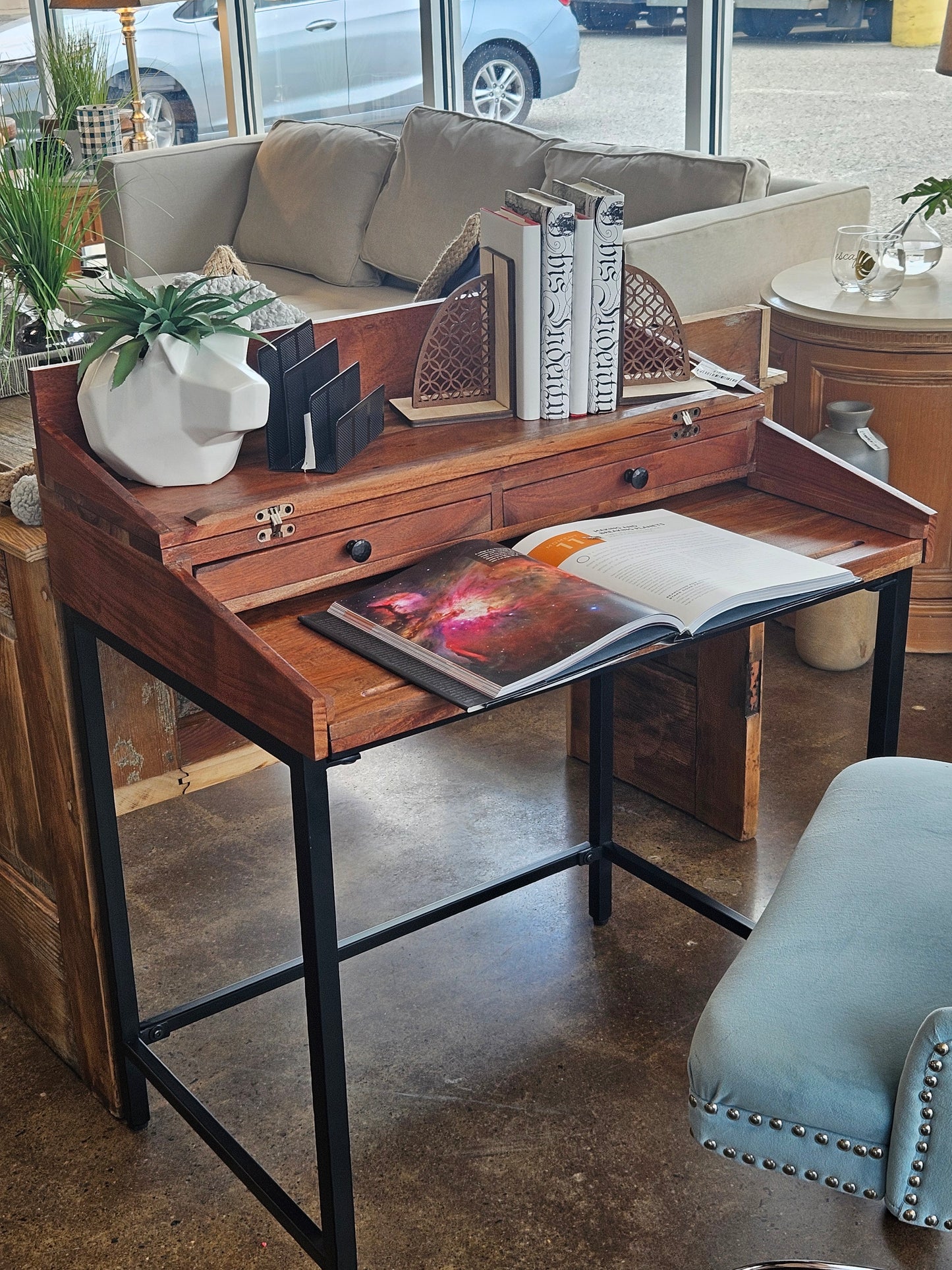 Aiden Acacia Desk
