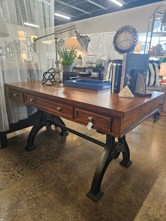 Liberty Arlington House Writing Desk in Cobblestone Brown